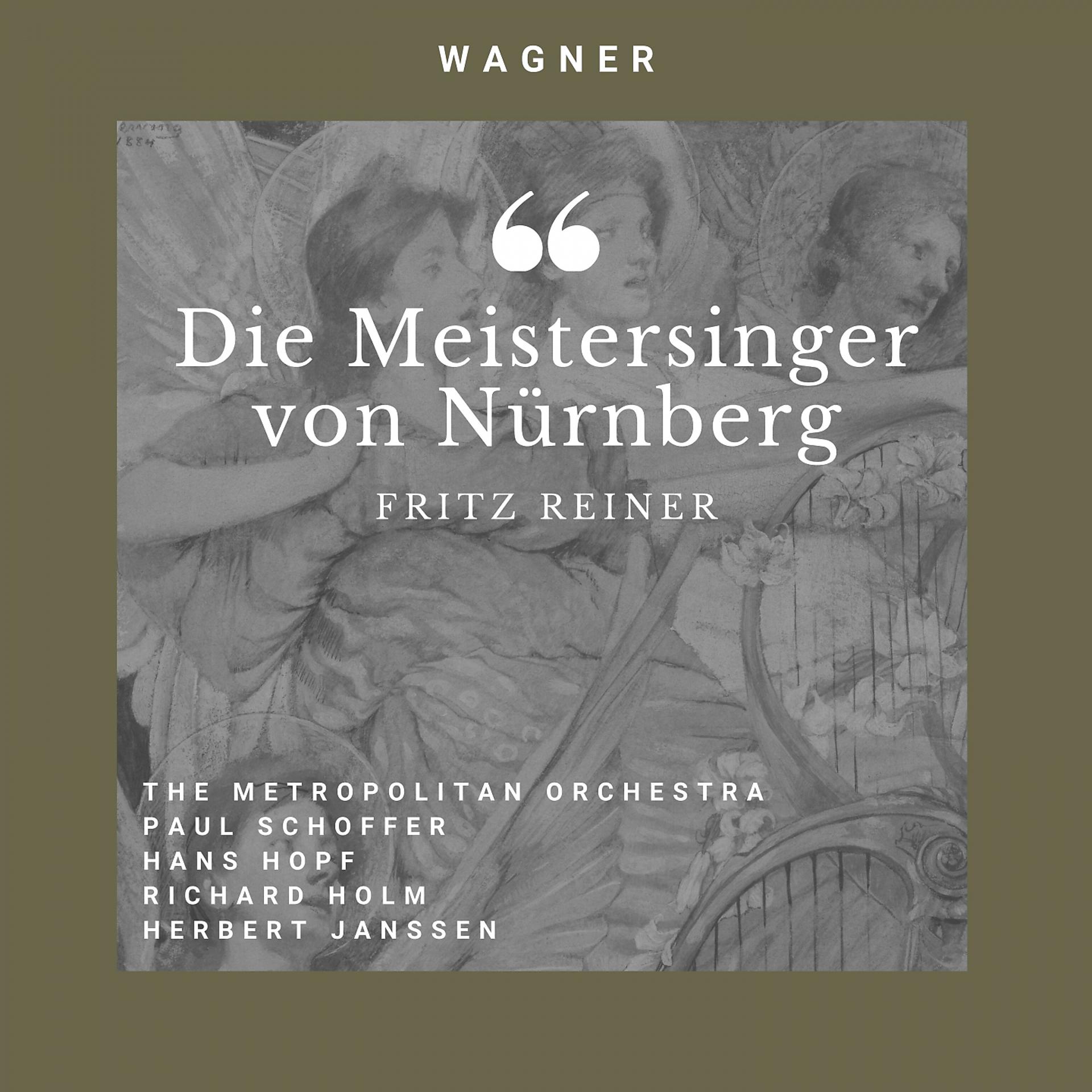 Постер альбома Wagner: die meistersinger von Nürnberg