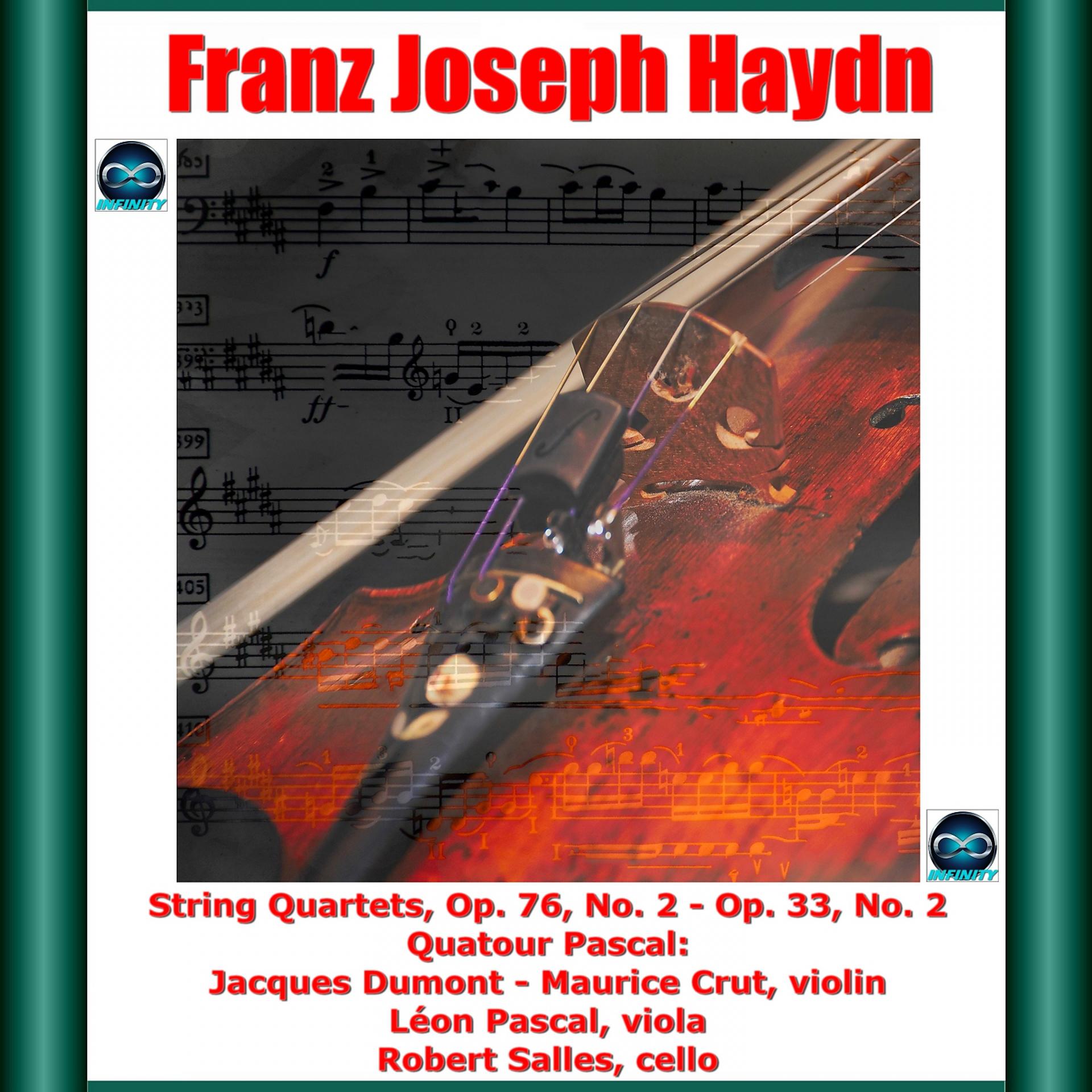Постер альбома Haydn: String Quartets, Op. 76, No. 2 - Op. 33, No. 2
