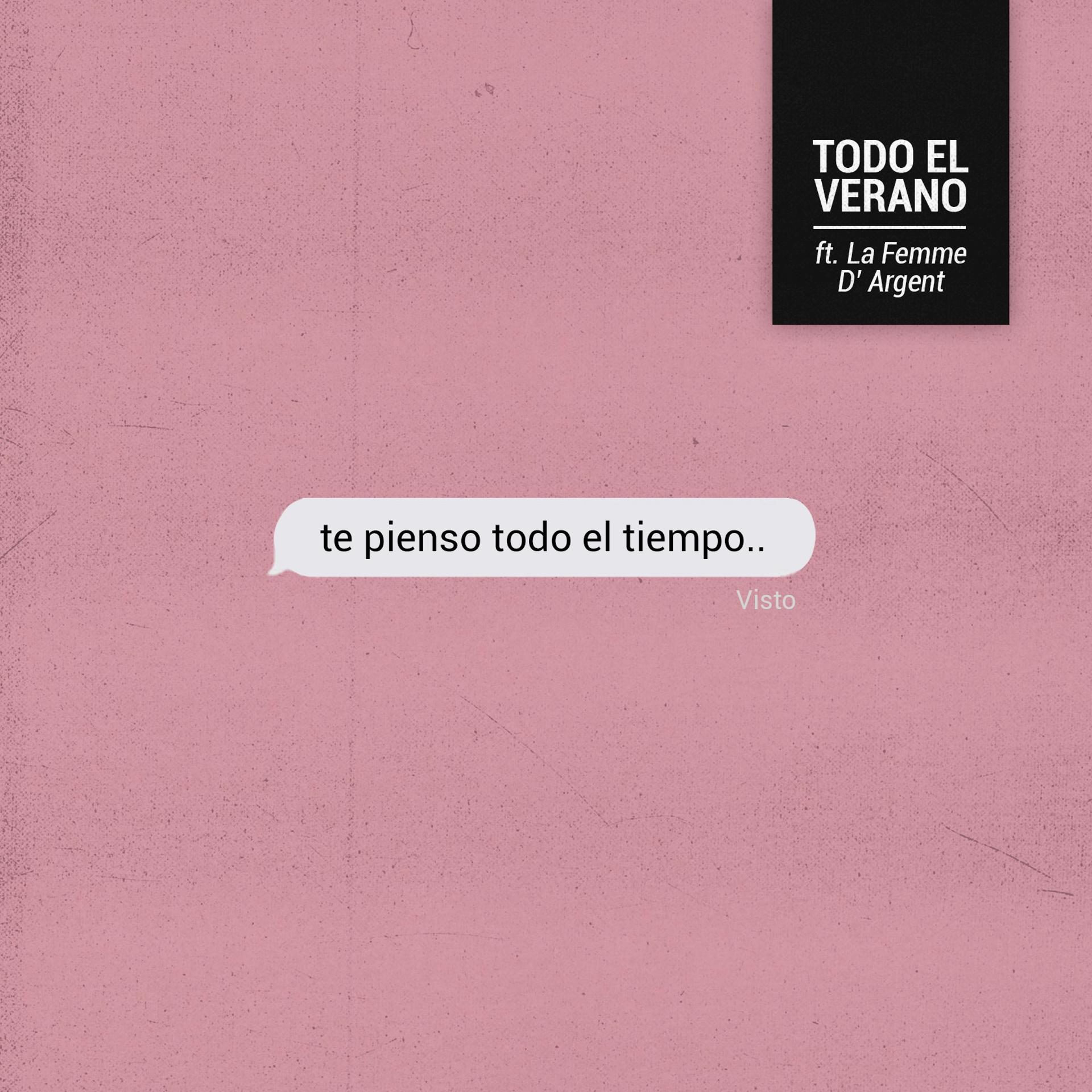 Постер альбома Te Pienso Todo el Tiempo
