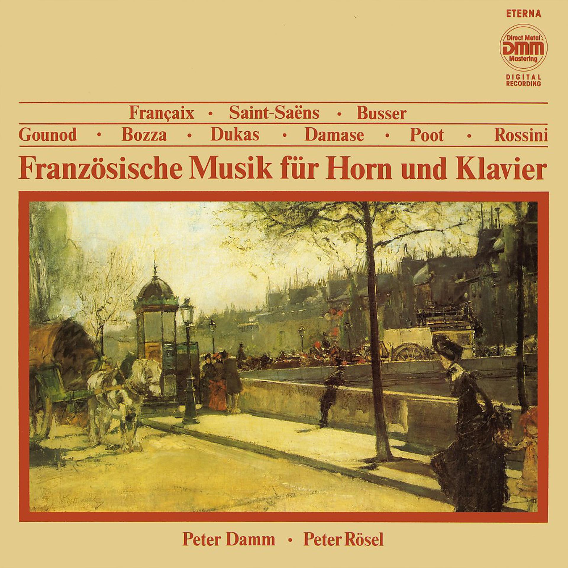 Постер альбома Französische Musik für Horn und Klavier