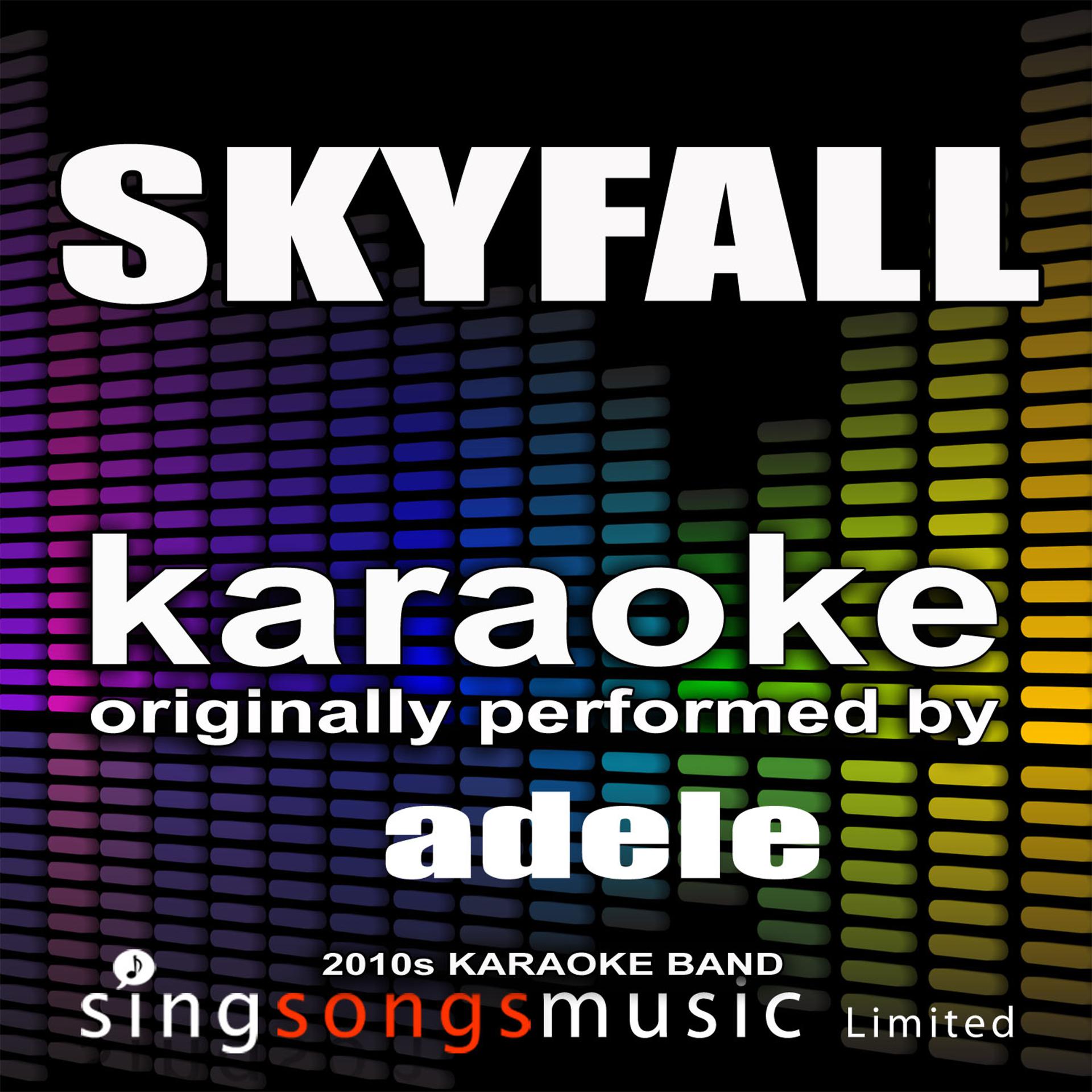Постер альбома Skyfall (Originally Performed By Adele) [Karaoke Audio Version]