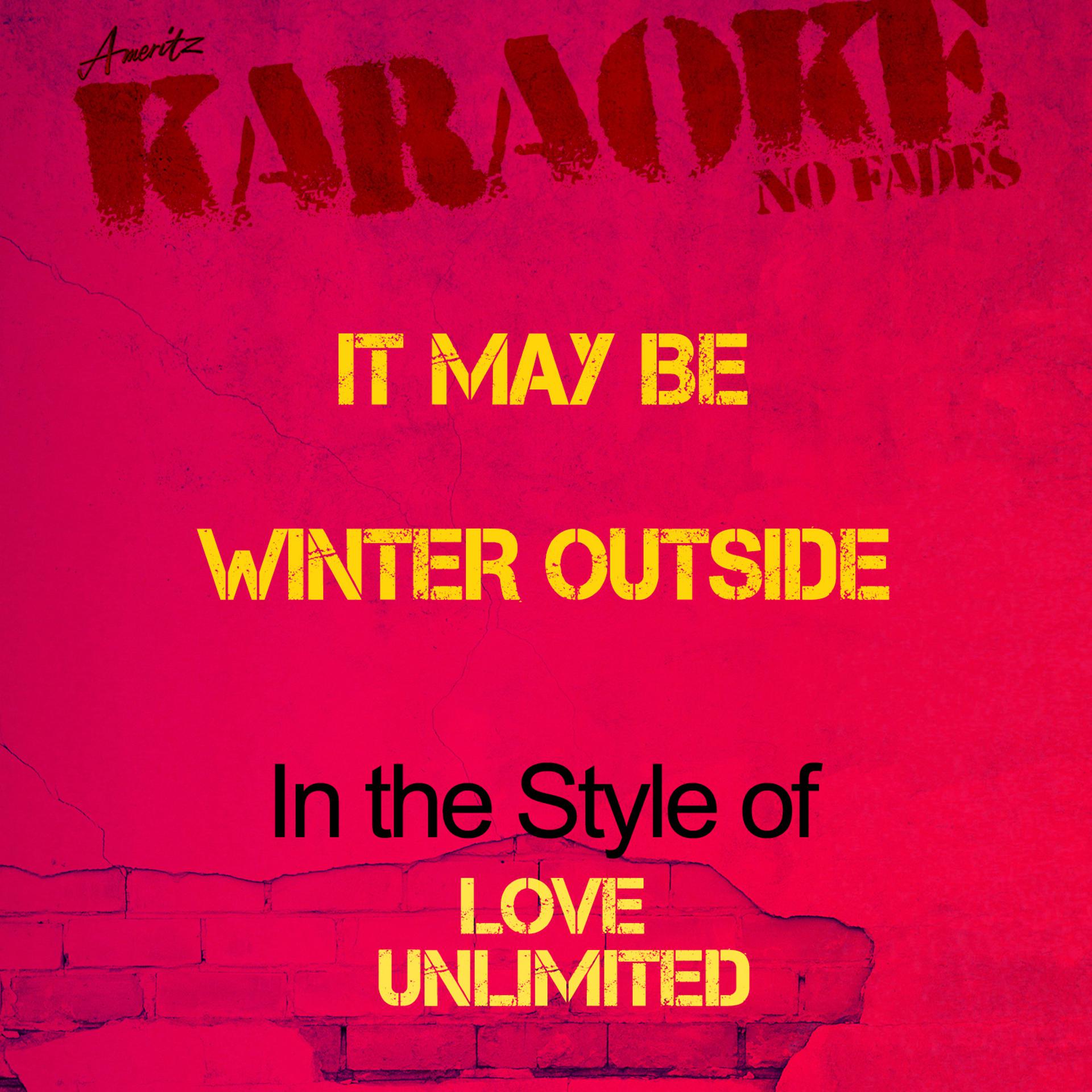 Постер альбома It May Be Winter Outside (In the Style of Love Unlimited) [Karaoke Version] - Single
