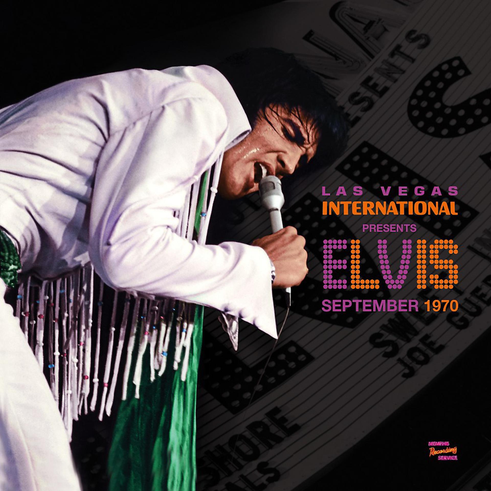 Постер альбома Las Vegas International Presents: Elvis - September 1970