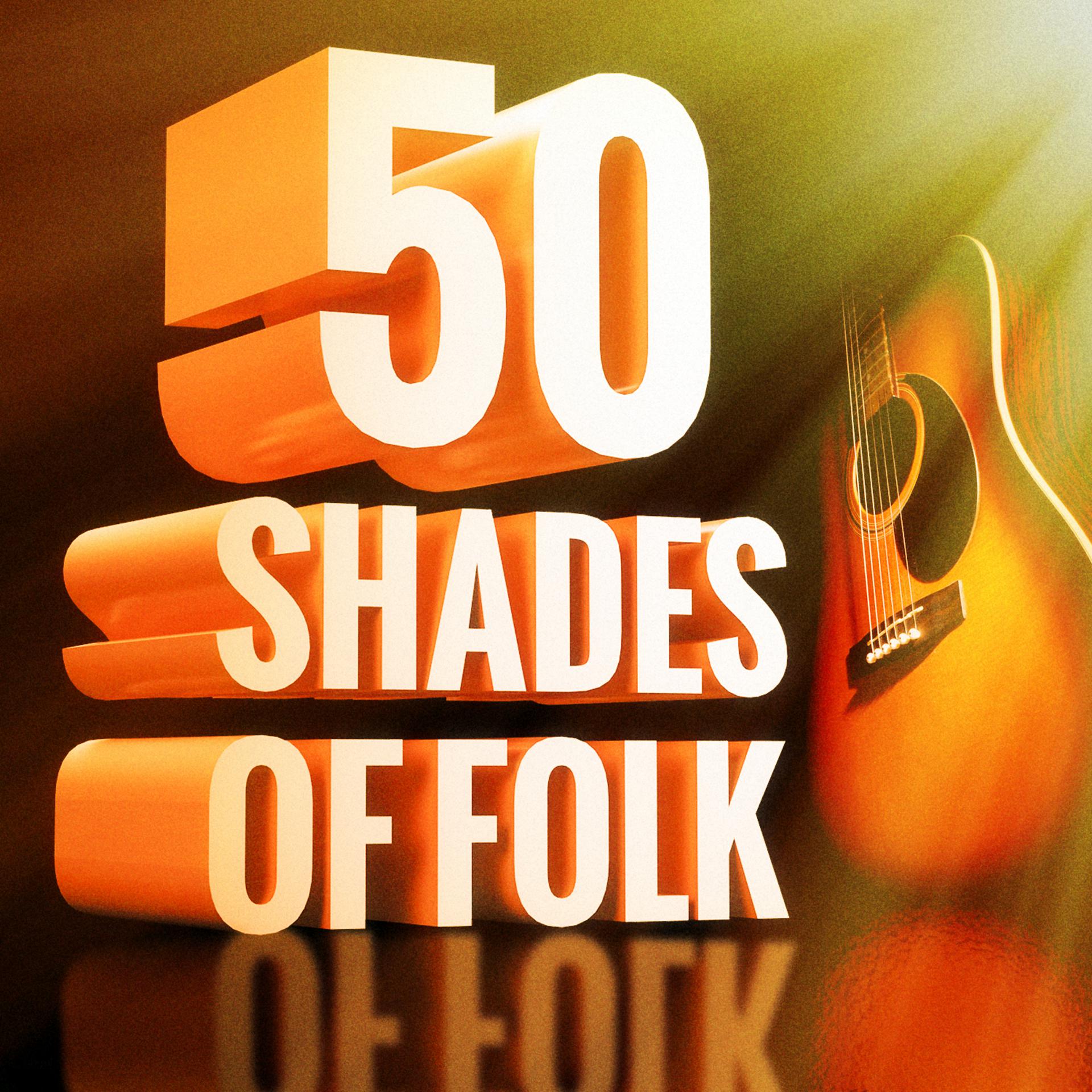 Постер альбома 50 Shades of Folk Music (Acoustic Guitars, Country Music and Folk Songs)