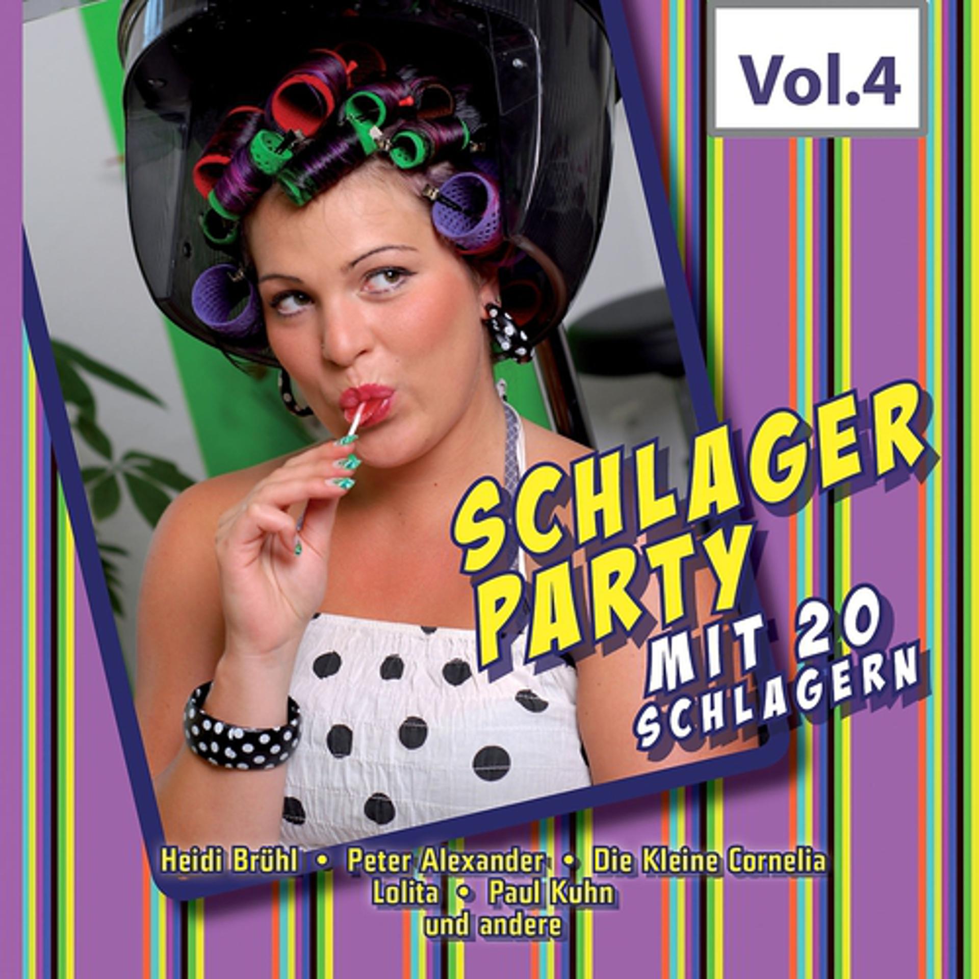 Постер альбома Schlagerparty mit 20 Schlagern, Vol. 4