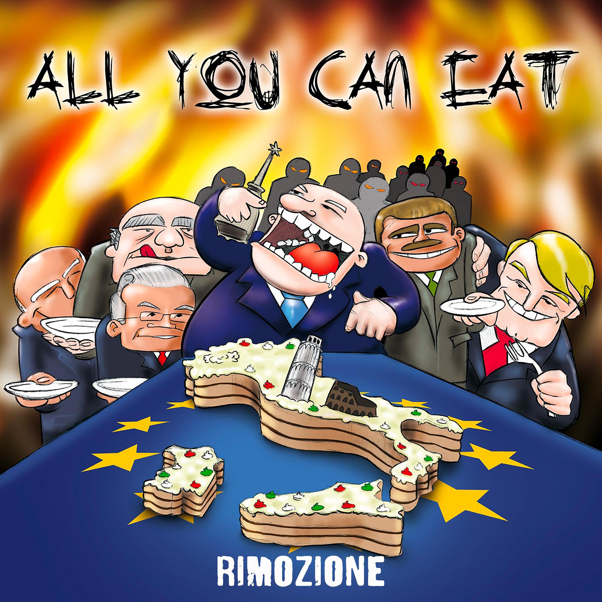 Постер альбома All you can eat