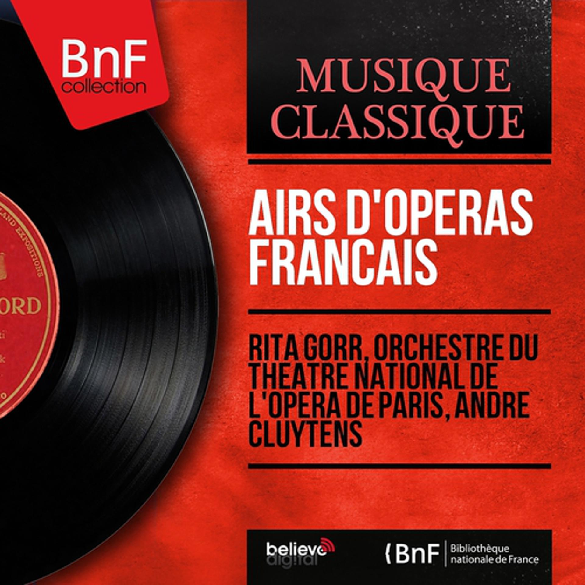 Постер альбома Airs d'opéras français (Mono Version)