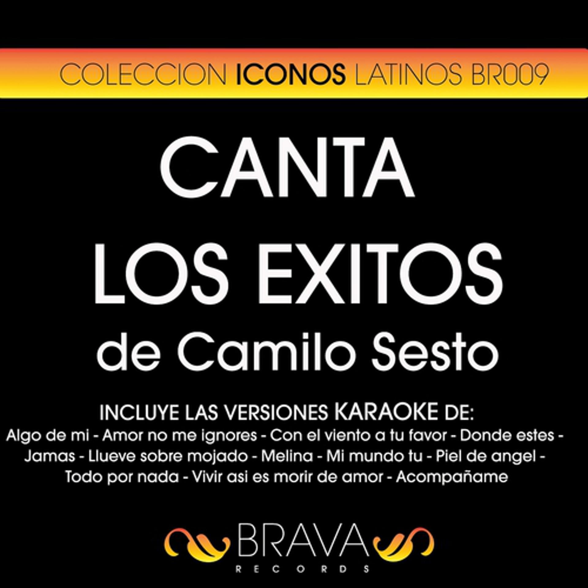 Постер альбома Canta los Exitos de Camilo Sesto