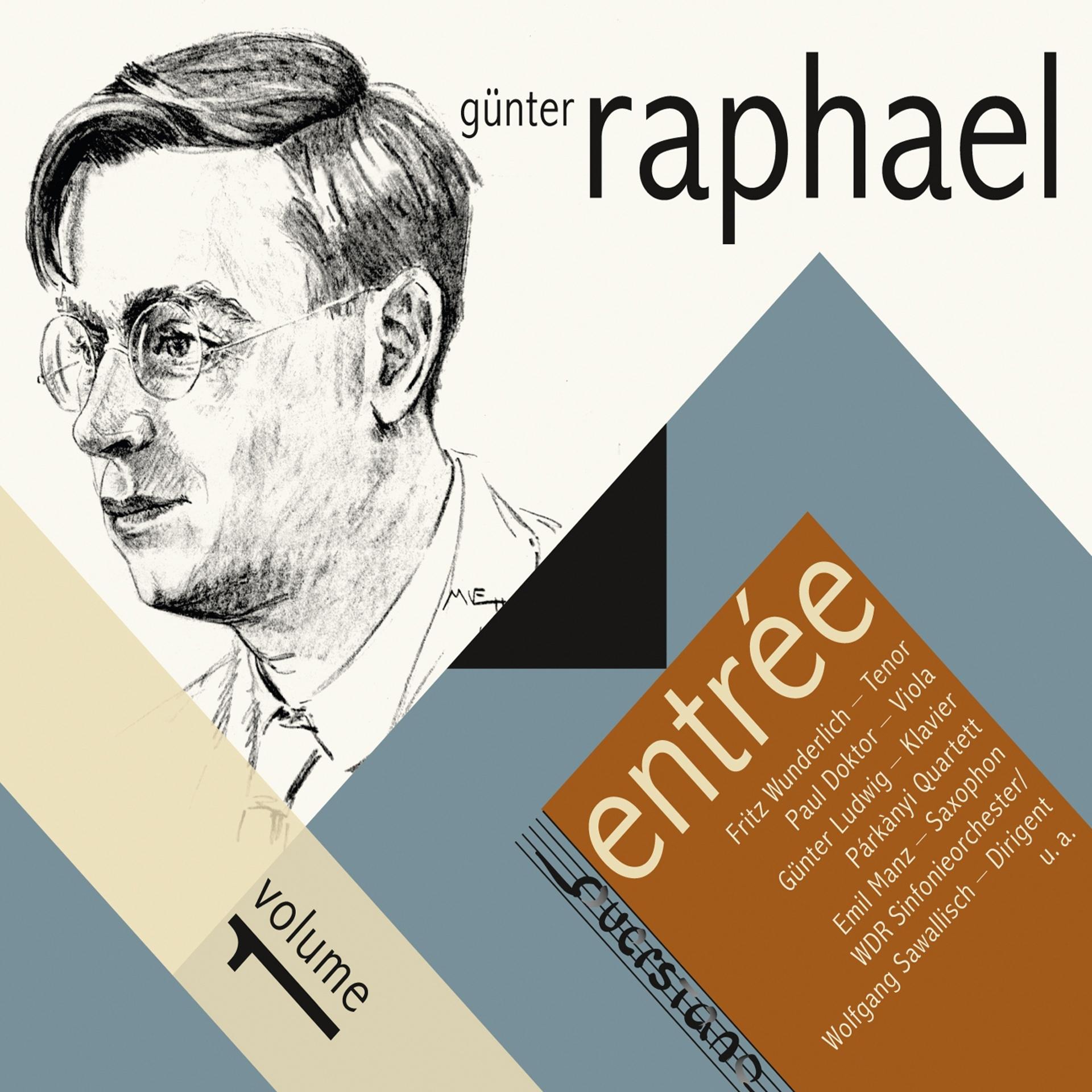 Постер альбома Günter Raphael: Entrée