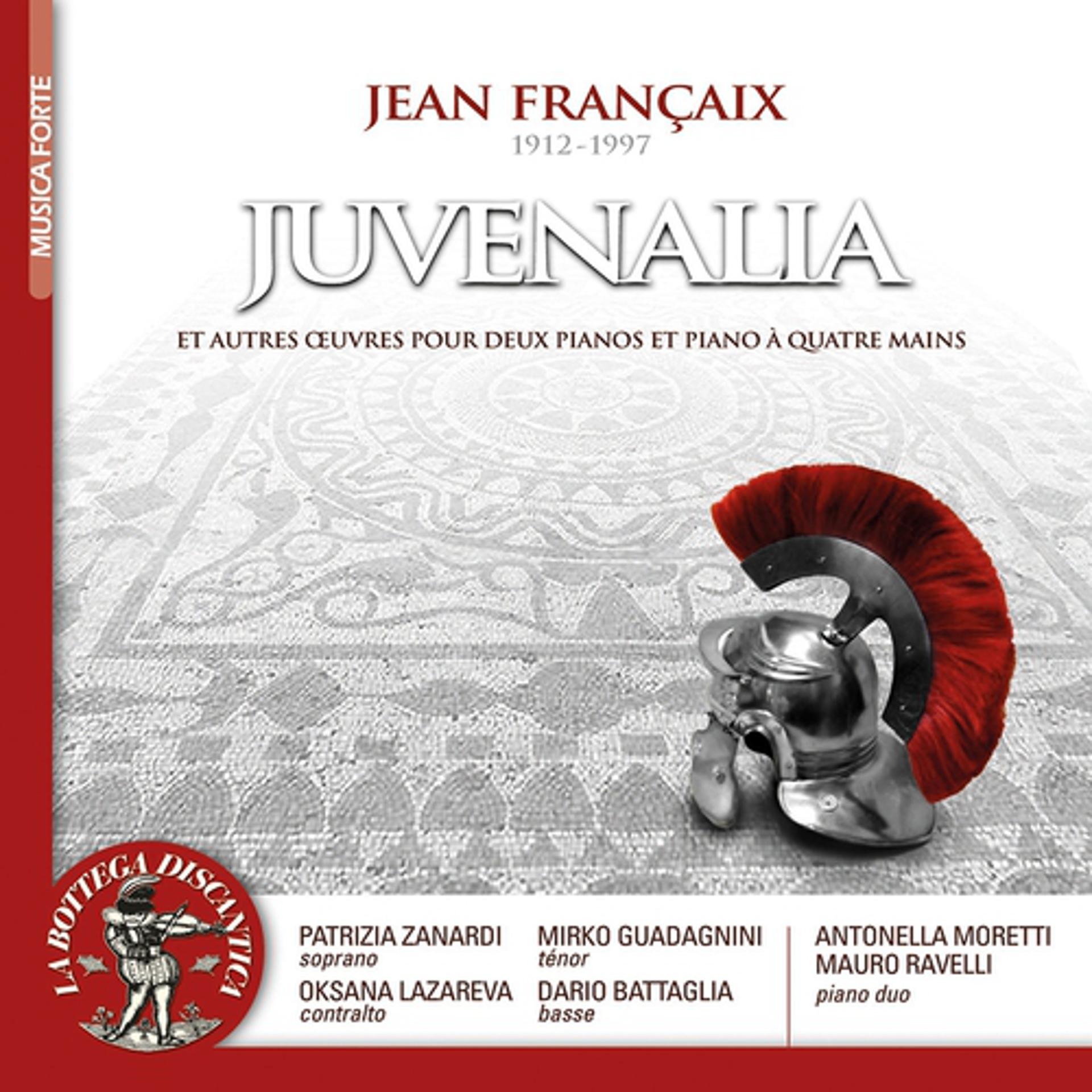 Постер альбома Juvenalia et autres œuvres pour deux pianos et piano à quatre mains