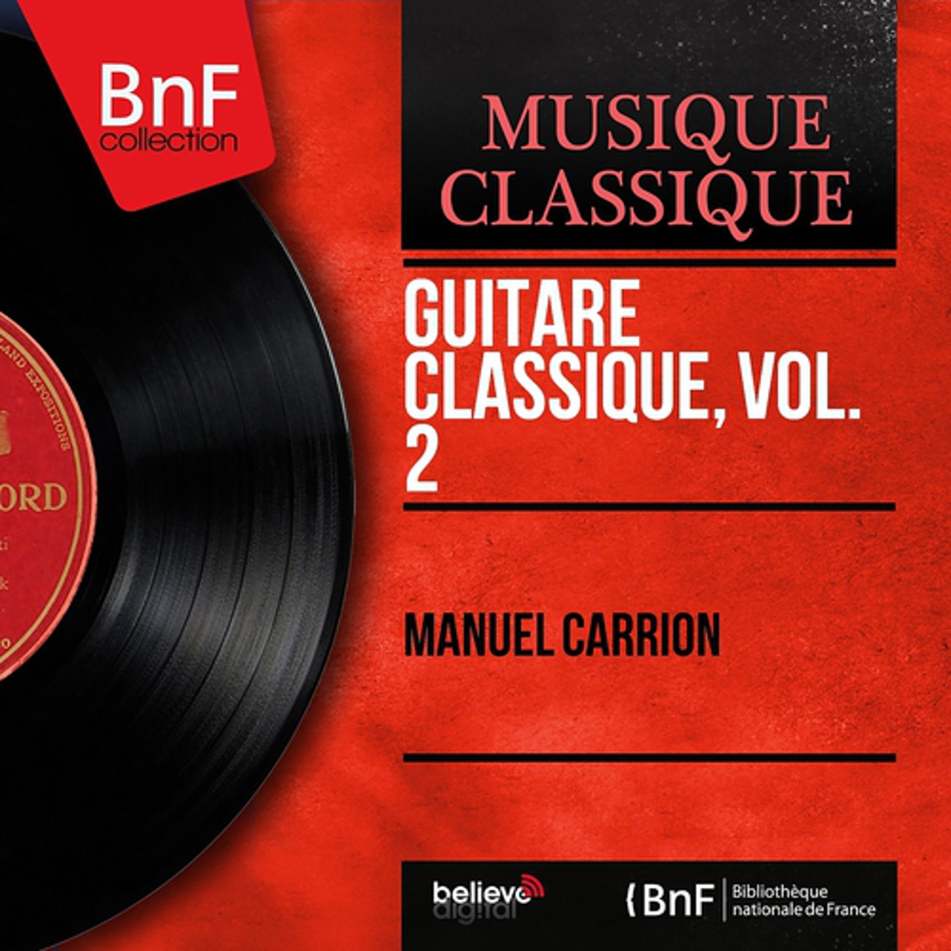 Постер альбома Guitare classique, vol. 2 (Mono version)