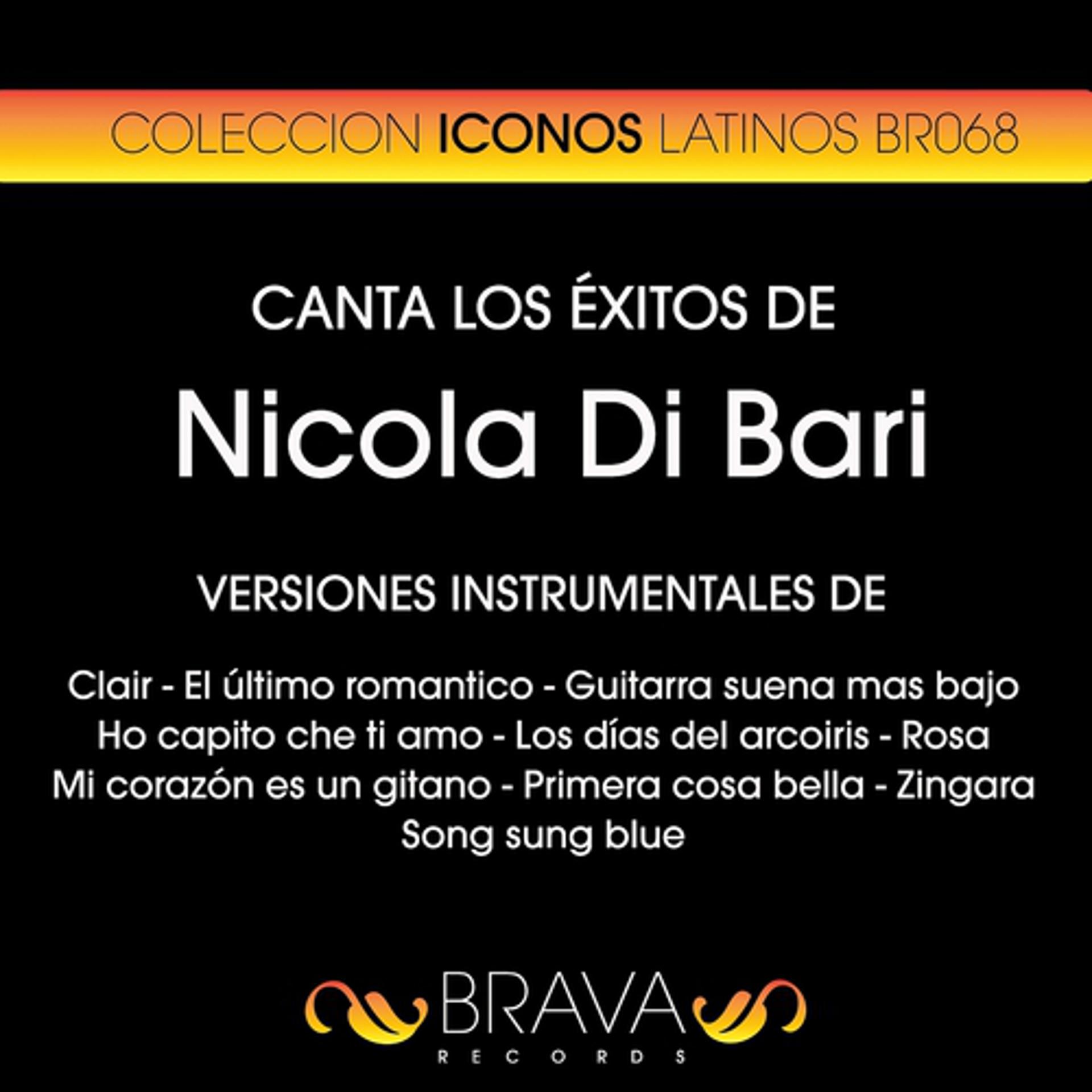 Постер альбома Canta los Exitos de Nicola Di Bari