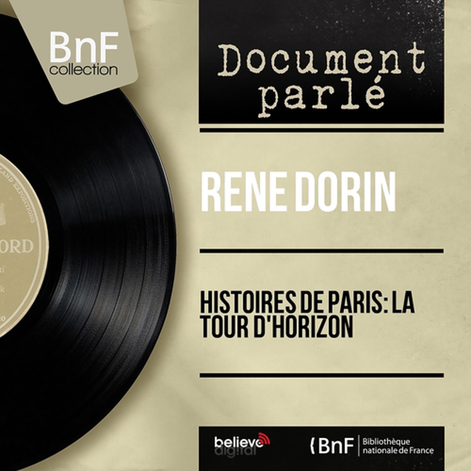 Постер альбома Histoires de Paris: La tour d'horizon (Live, Mono Version)