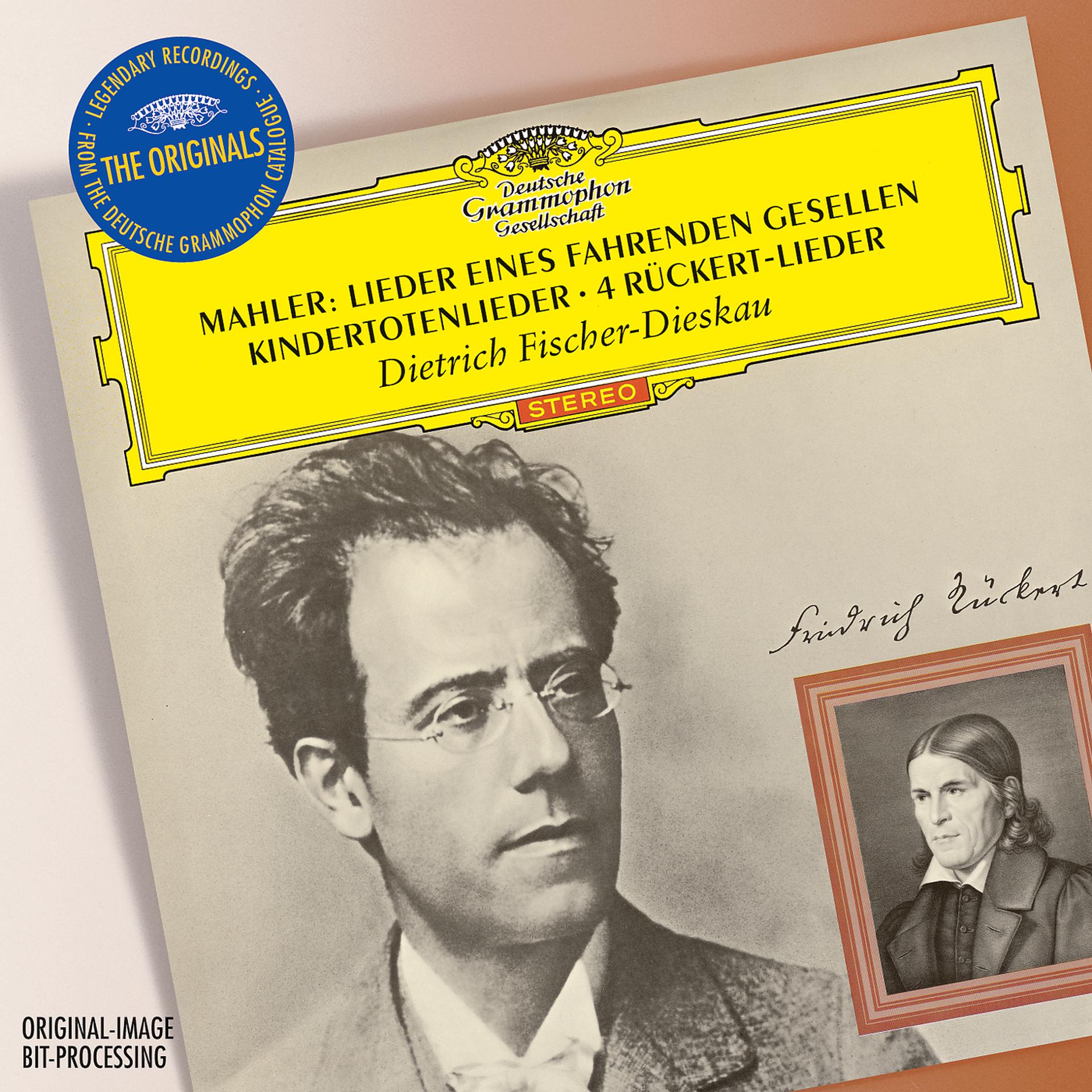 Постер альбома Mahler: Lieder eines fahrenden Gesellen; Kindertotenlieder; 4 Rückert-Lieder