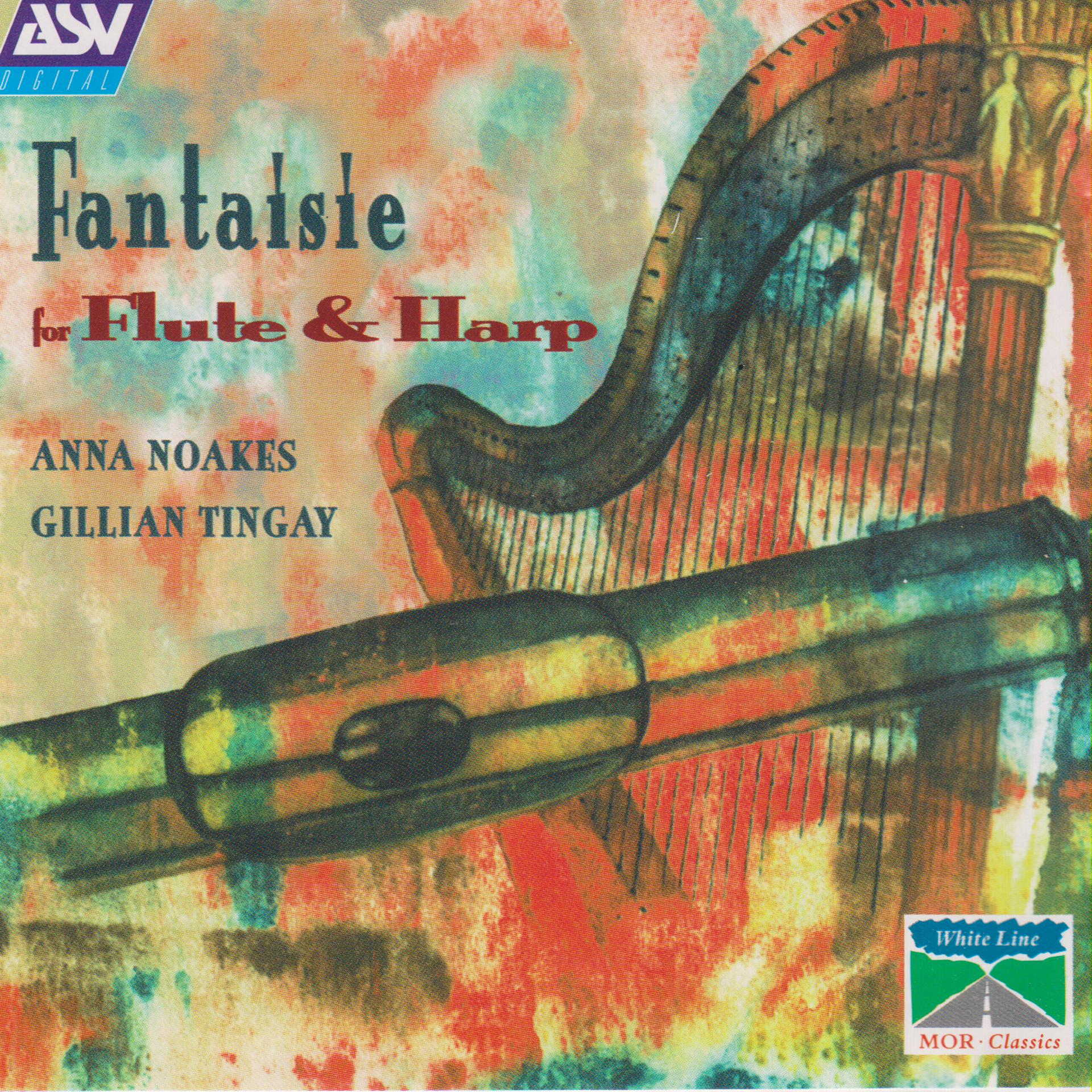 Постер альбома Fantaisie for Flute & Harp/Anna Noakes/Gillian Tingay