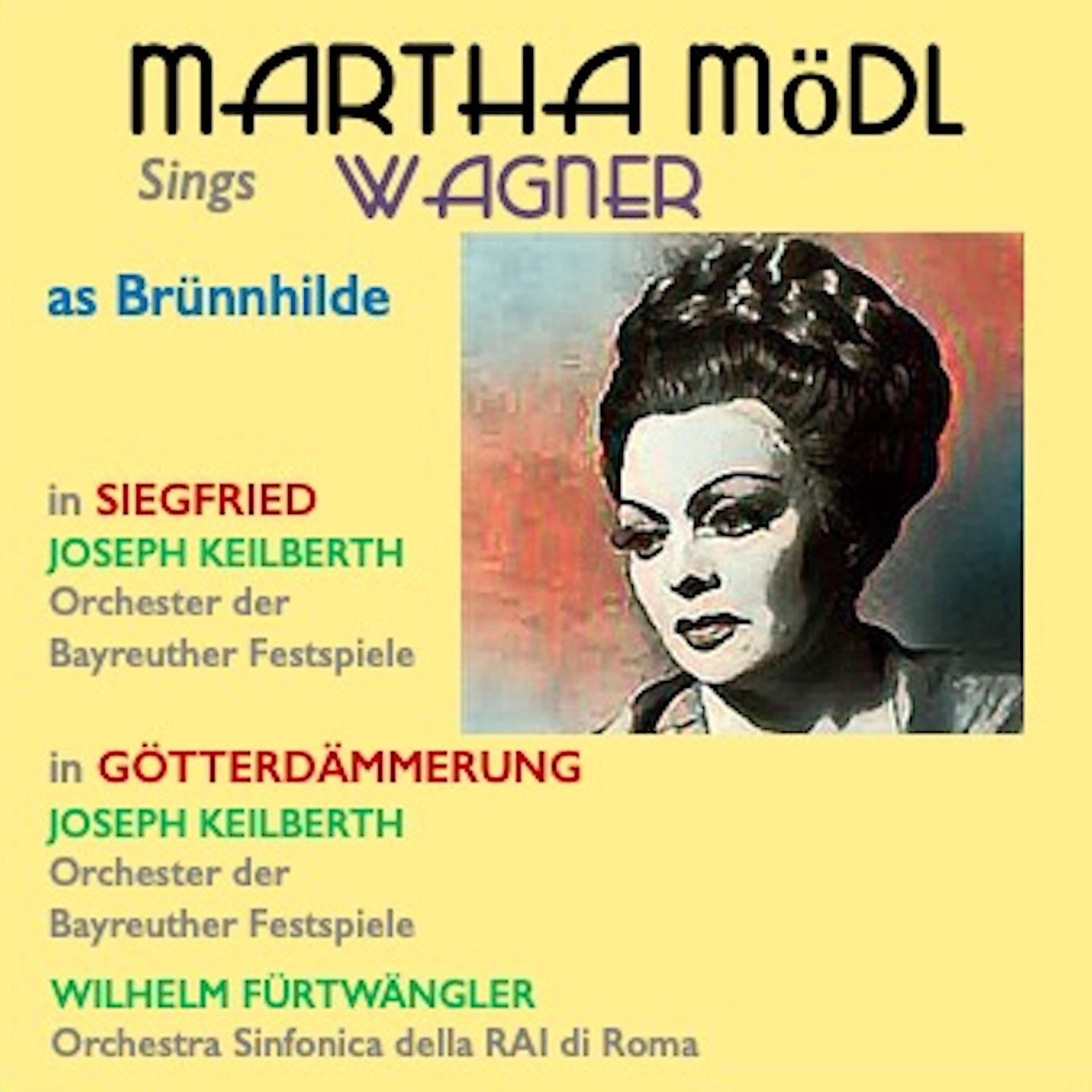 Постер альбома Martha Mödl sings Wagner