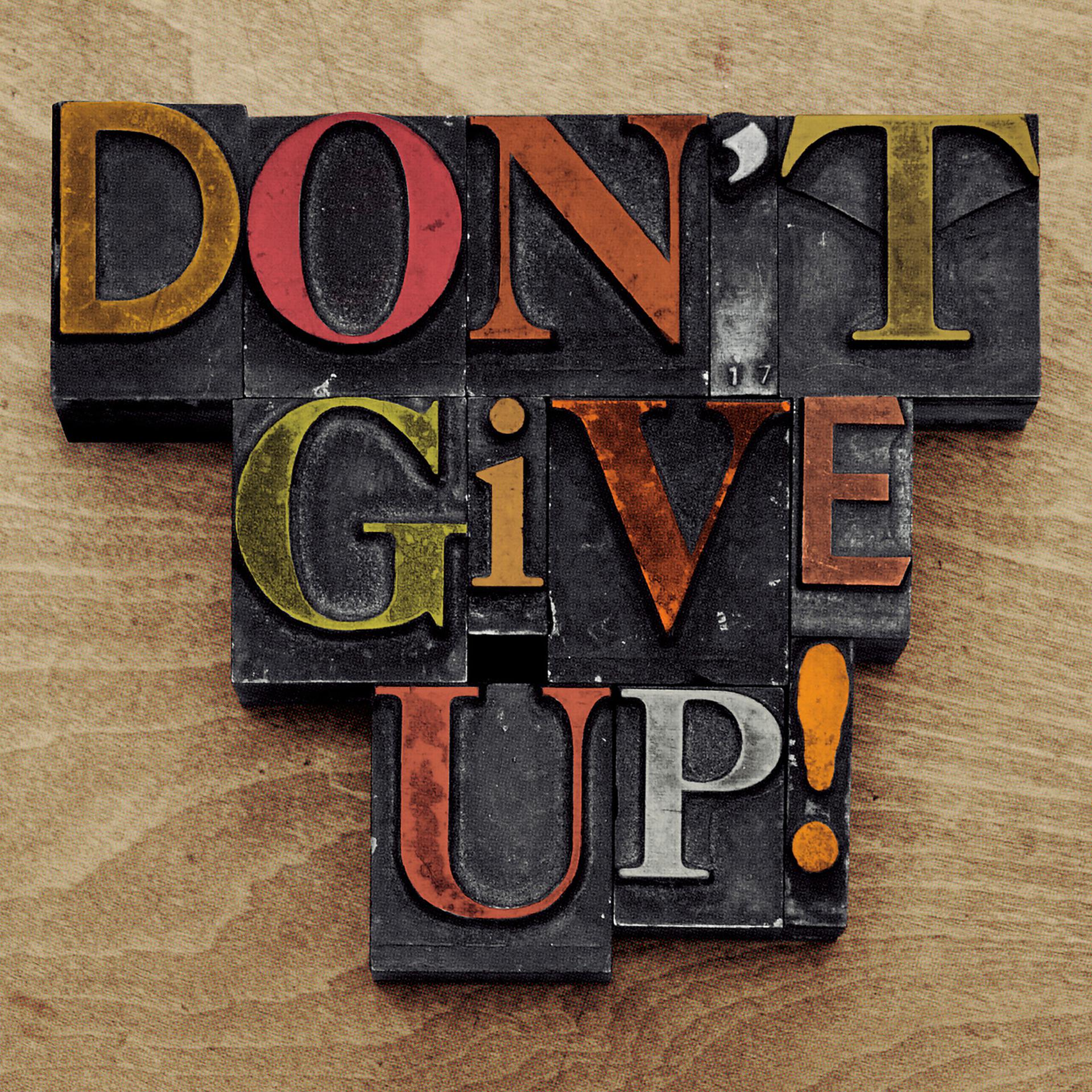 Постер альбома Don't Give Up!
