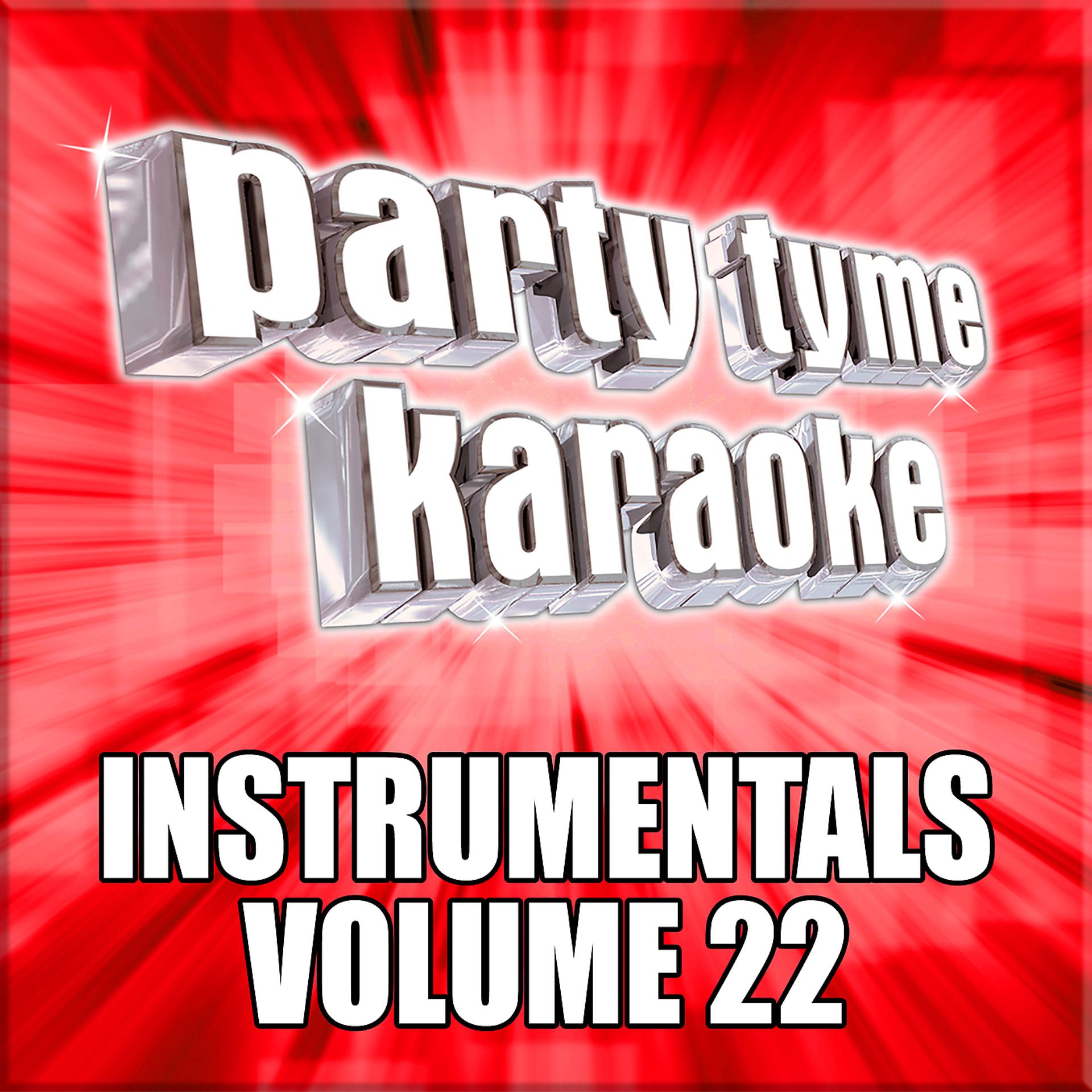 Постер альбома Party Tyme Karaoke - Instrumentals 22
