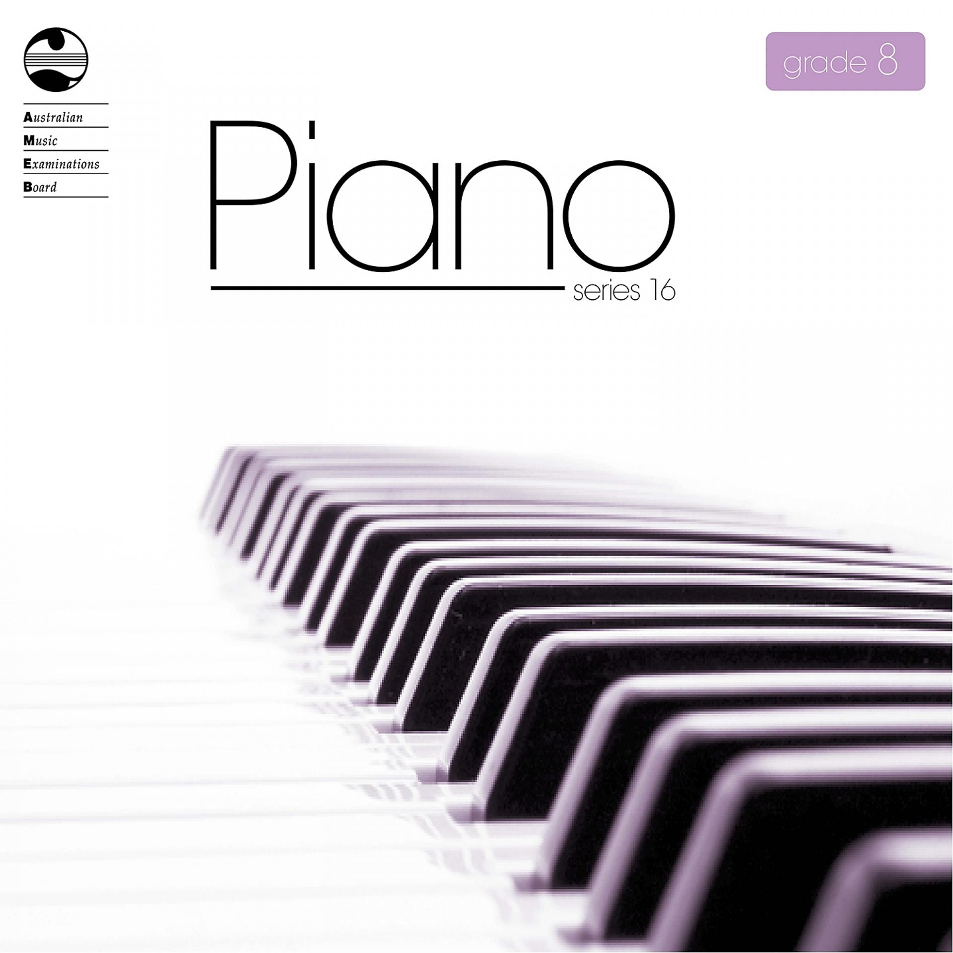 Постер альбома AMEB Piano Series 16 Grade 8