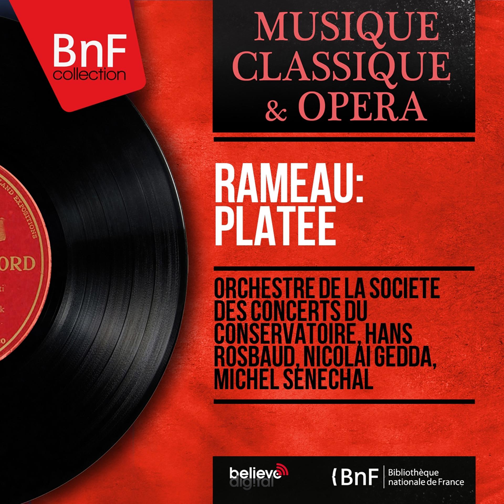 Постер альбома Rameau: Platée (Collection trésors, mono version)