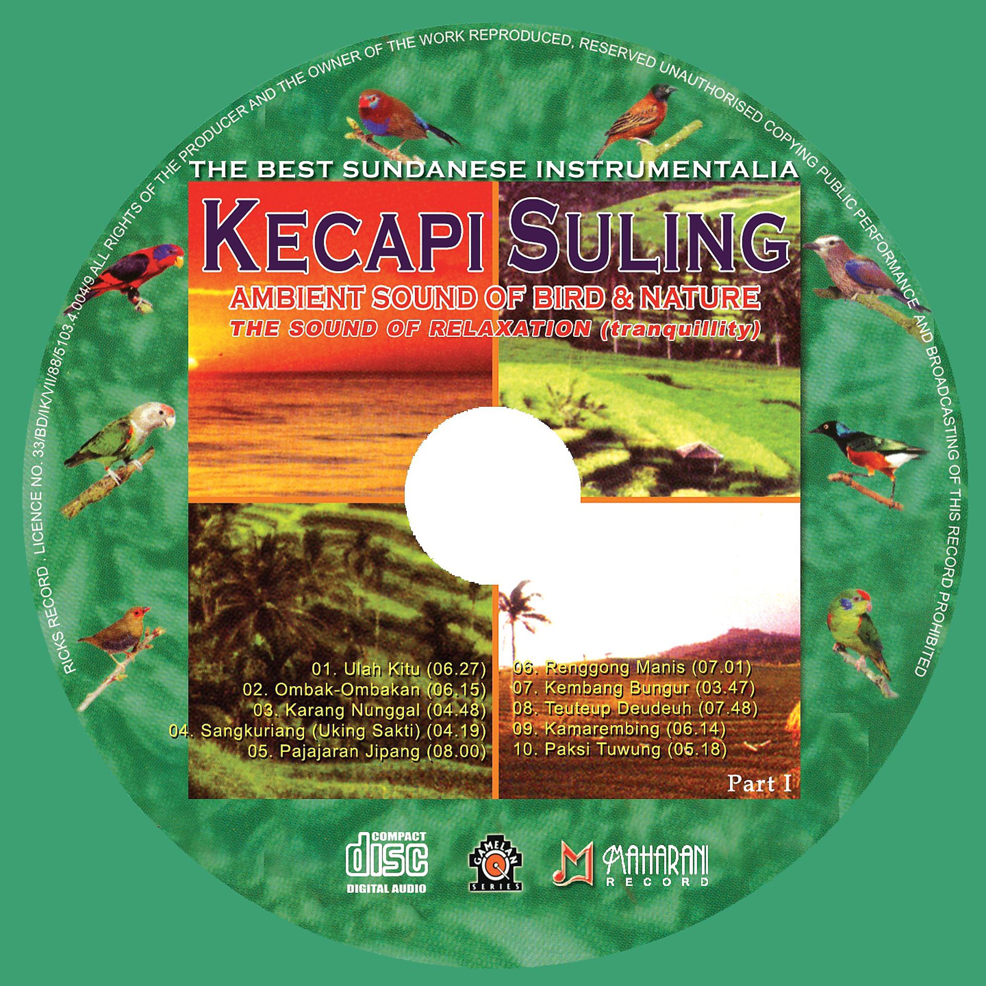 Постер альбома Kecapi Suling Abient Sounds Of Birds & Nature, Pt. 1