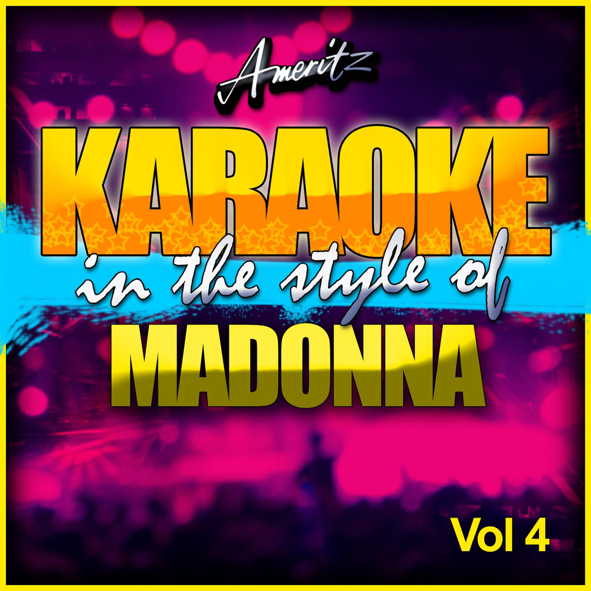 Постер альбома Karaoke - Madonna Vol. 4