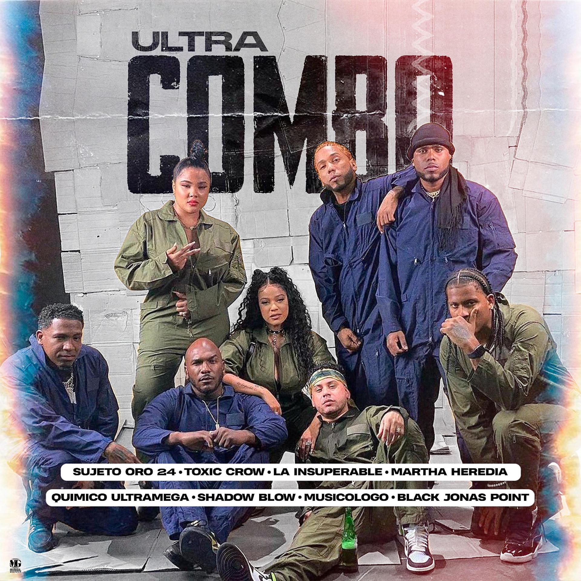 Постер альбома UltraCombo (feat. Black Jonas Point, Musicologo The Libro, Toxic Crow, La Insuperable & Martha Heredia)