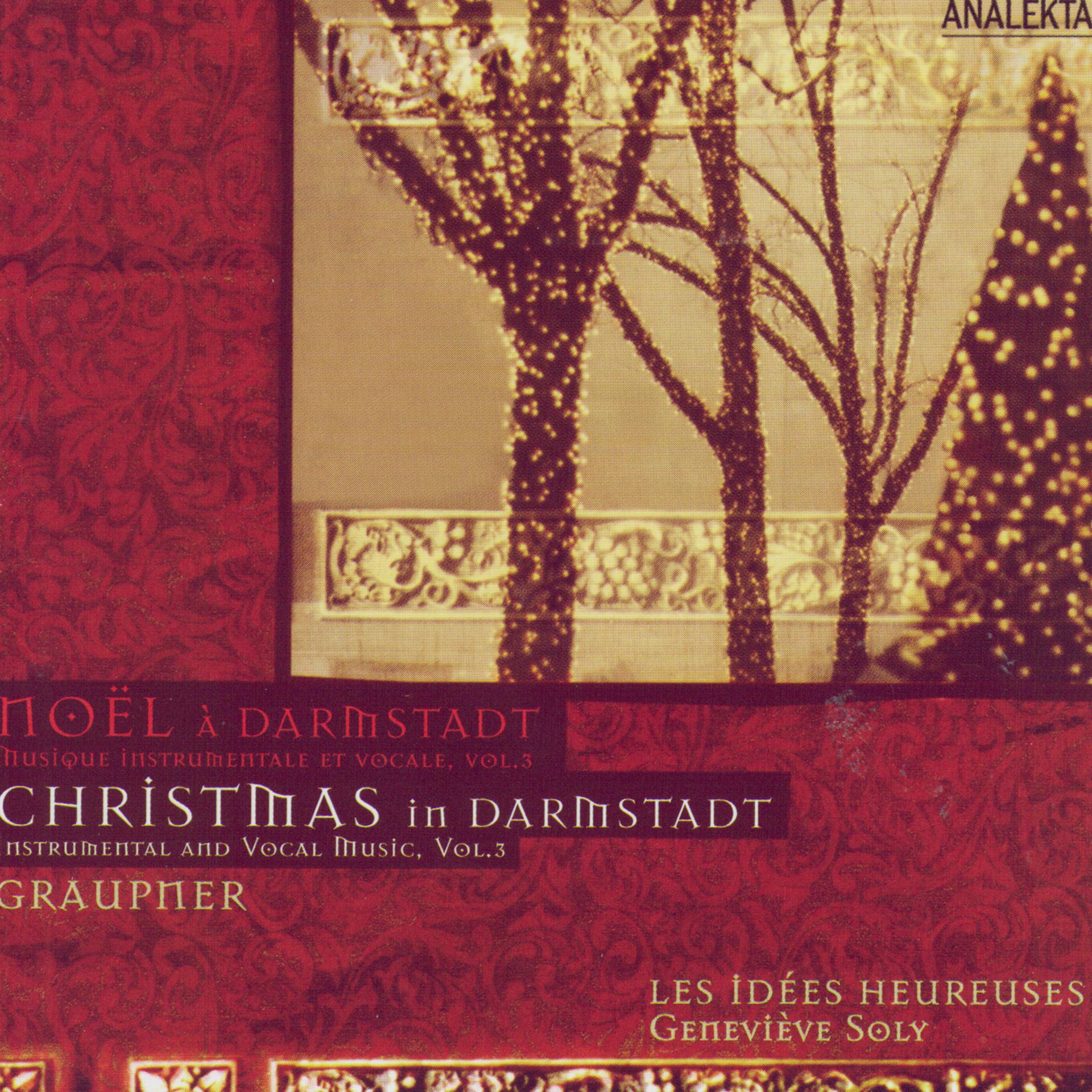 Постер альбома Graupner: Christmas in Darmstadt, Vol. 3