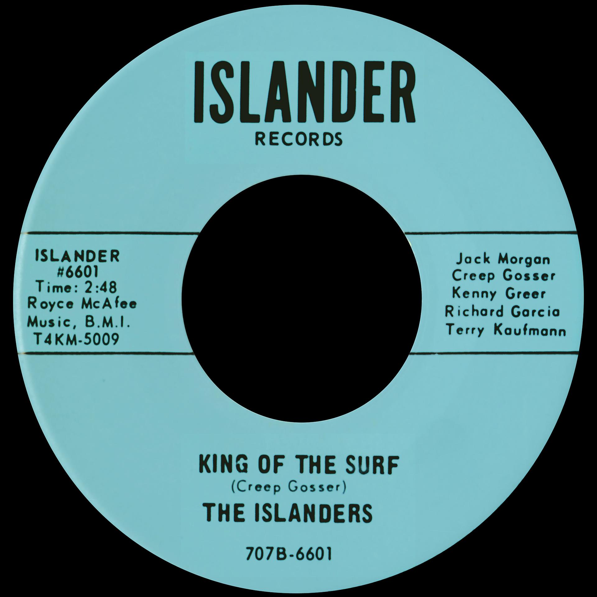 Постер альбома King of the Surf b/w When I'm with You