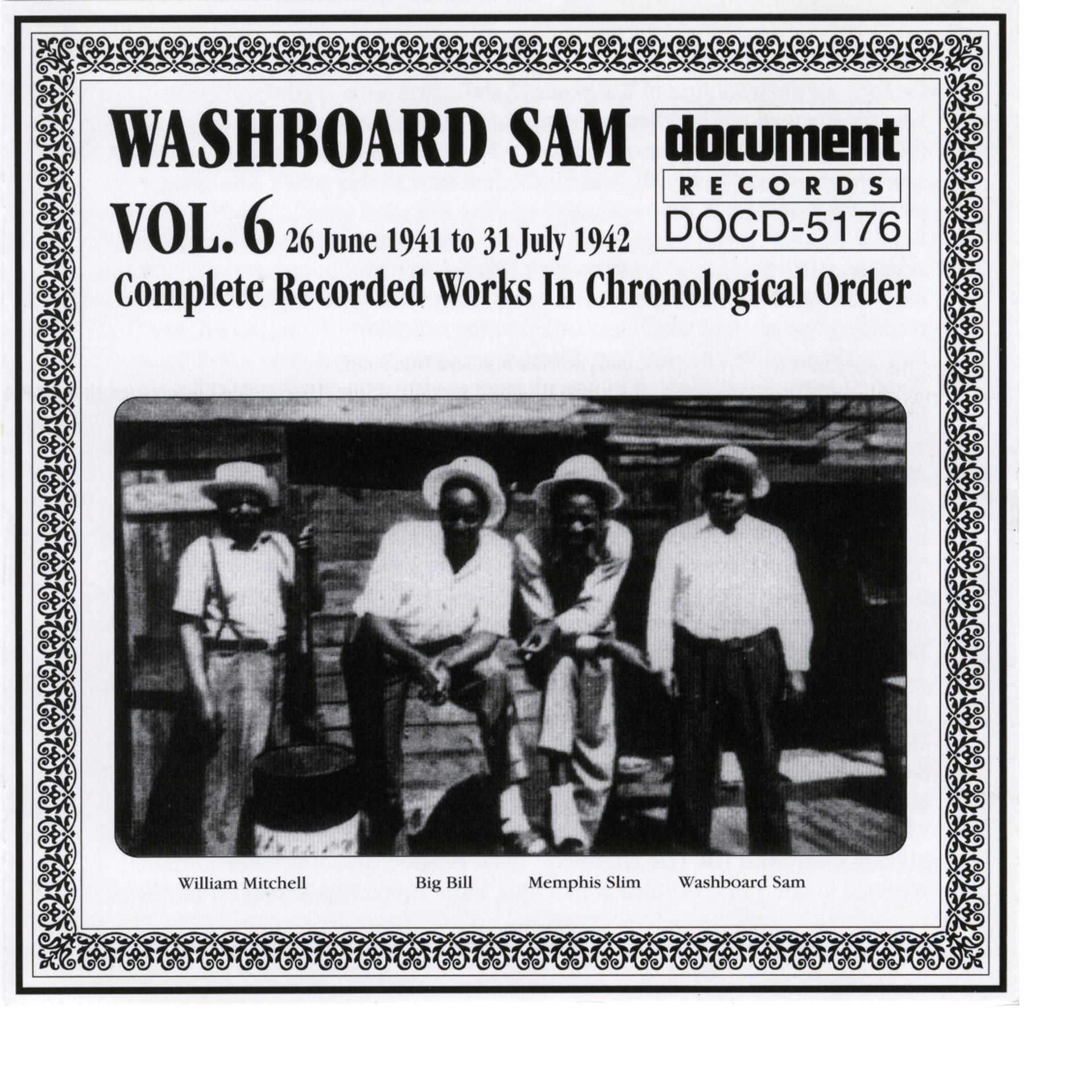 Постер альбома Washboard Sam Vol. 6 1941-1942