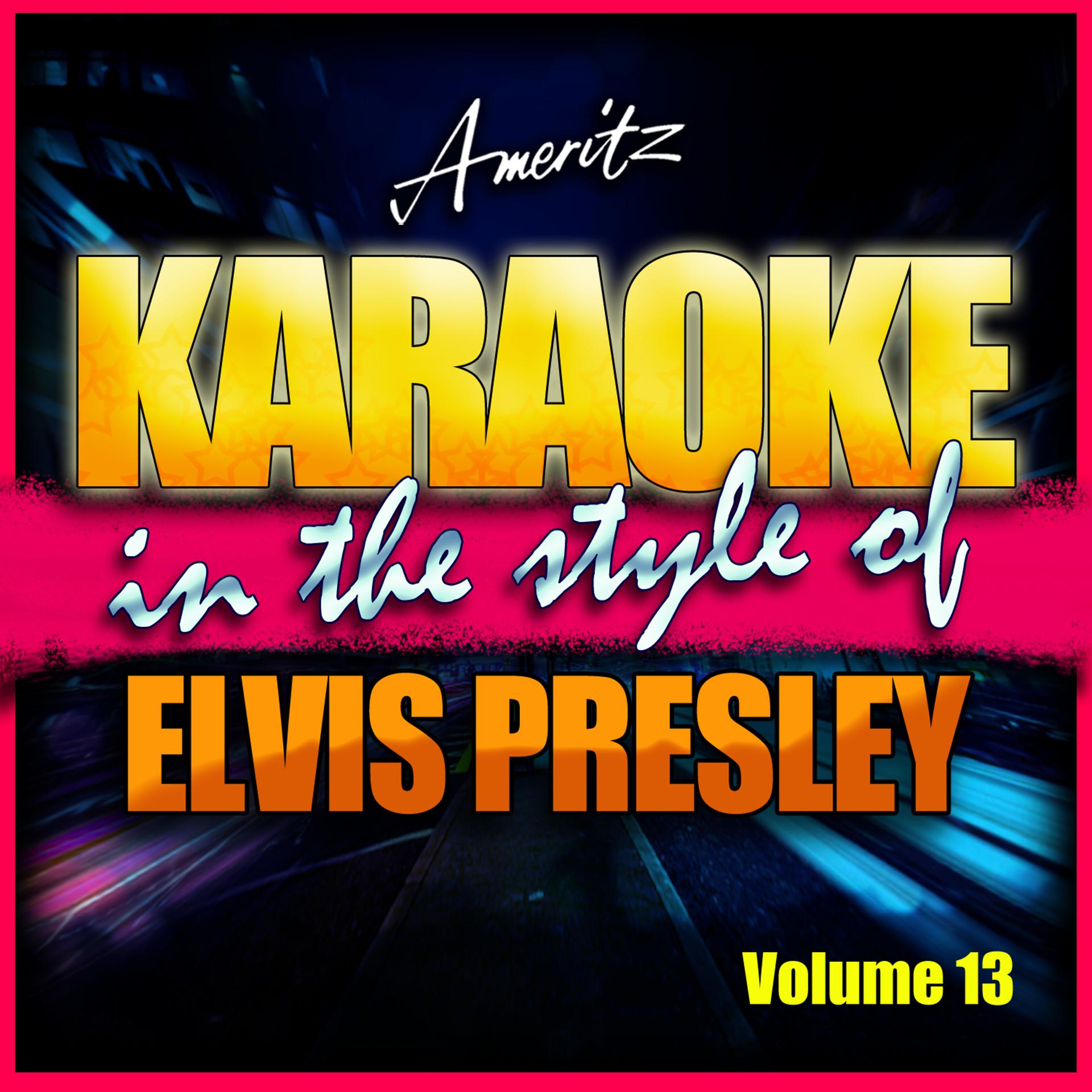 Постер альбома Karaoke - Elvis Presley Vol. 13
