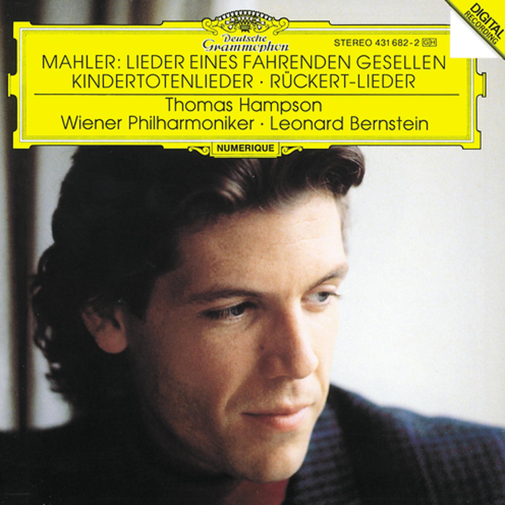 Постер альбома Mahler: Lieder eines fahrenden Gesellen; Kindertotenlieder; Rückert-Lieder