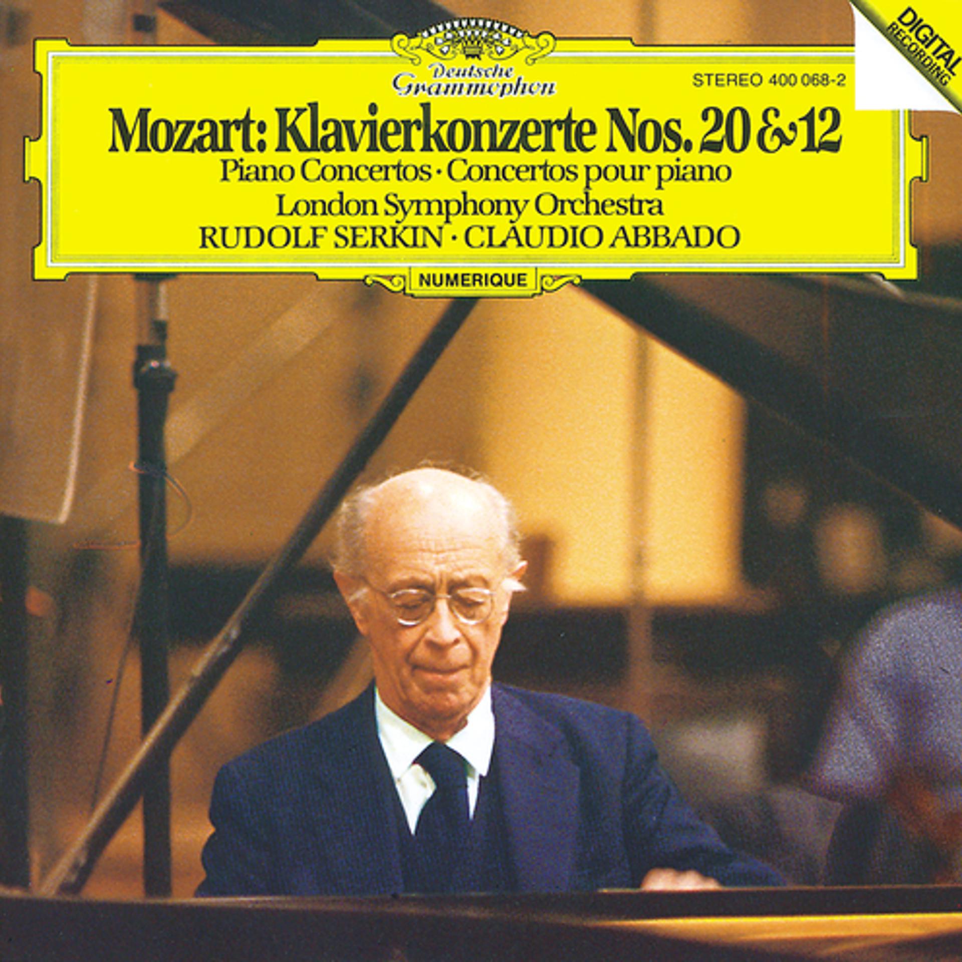 Постер альбома Mozart: Piano Concertos Nos.12 & 20