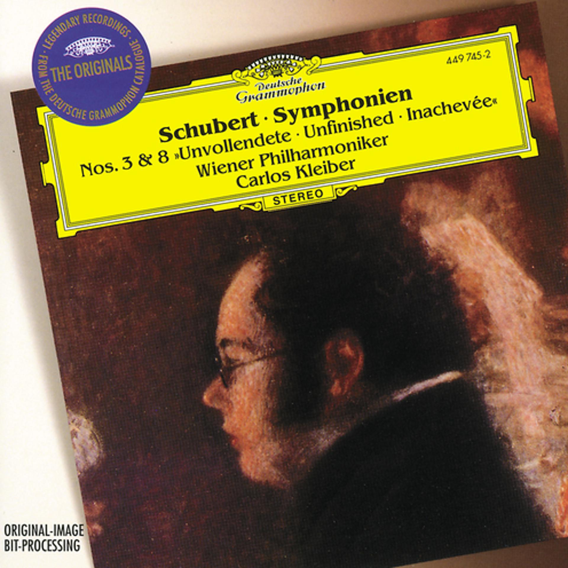 Постер альбома Schubert: Symphonies Nos.3 & 8 "Unfinished"