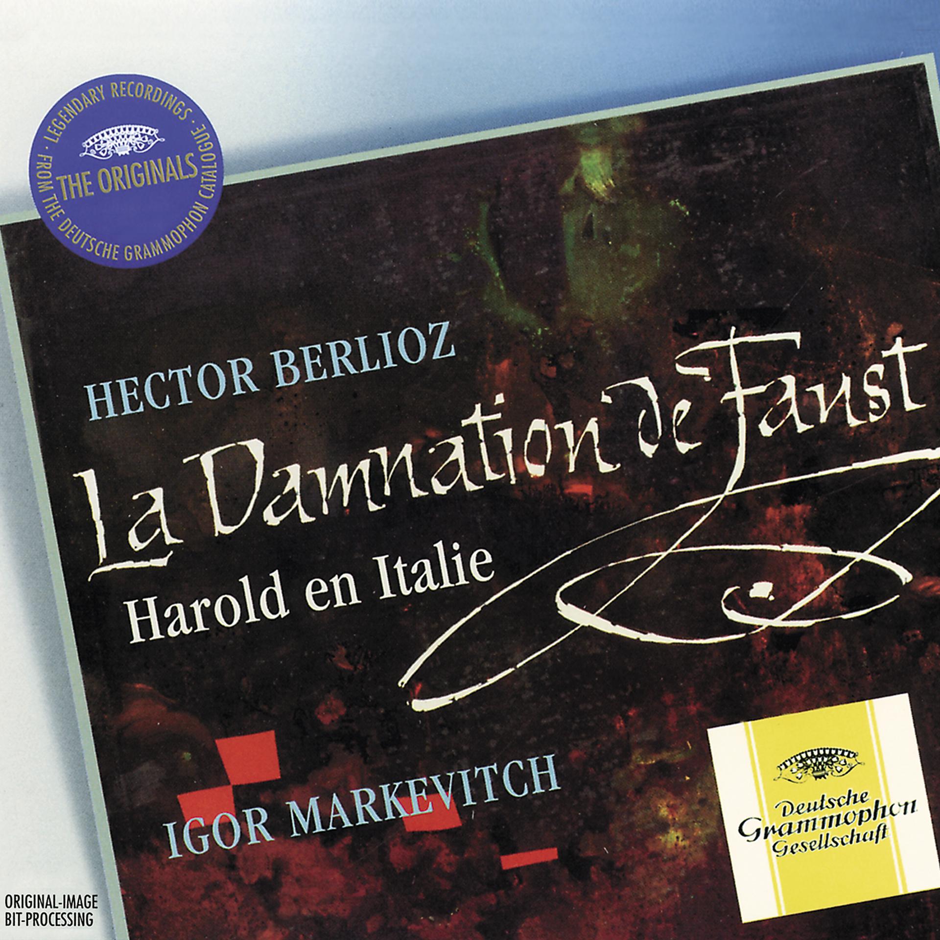 Постер альбома Berlioz: The Damnation of Faust; Harold in Italy