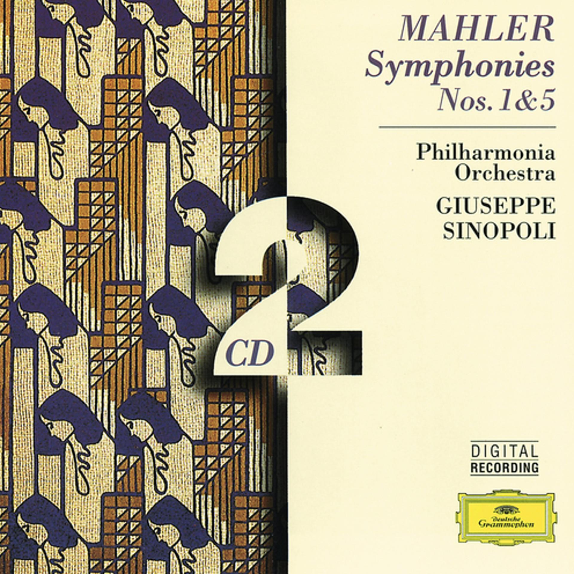 Постер альбома Mahler:Symphonies Nos.1 & 5