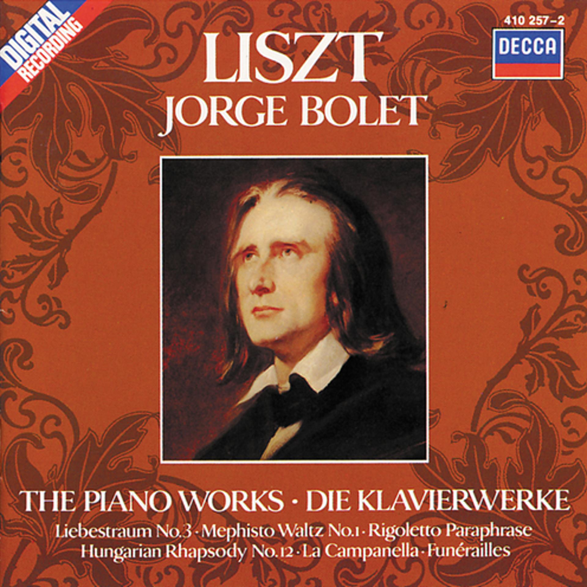 Постер альбома Liszt: Piano Works Vol. 1 - La Campanella; Mephisto Waltz No. 1 etc