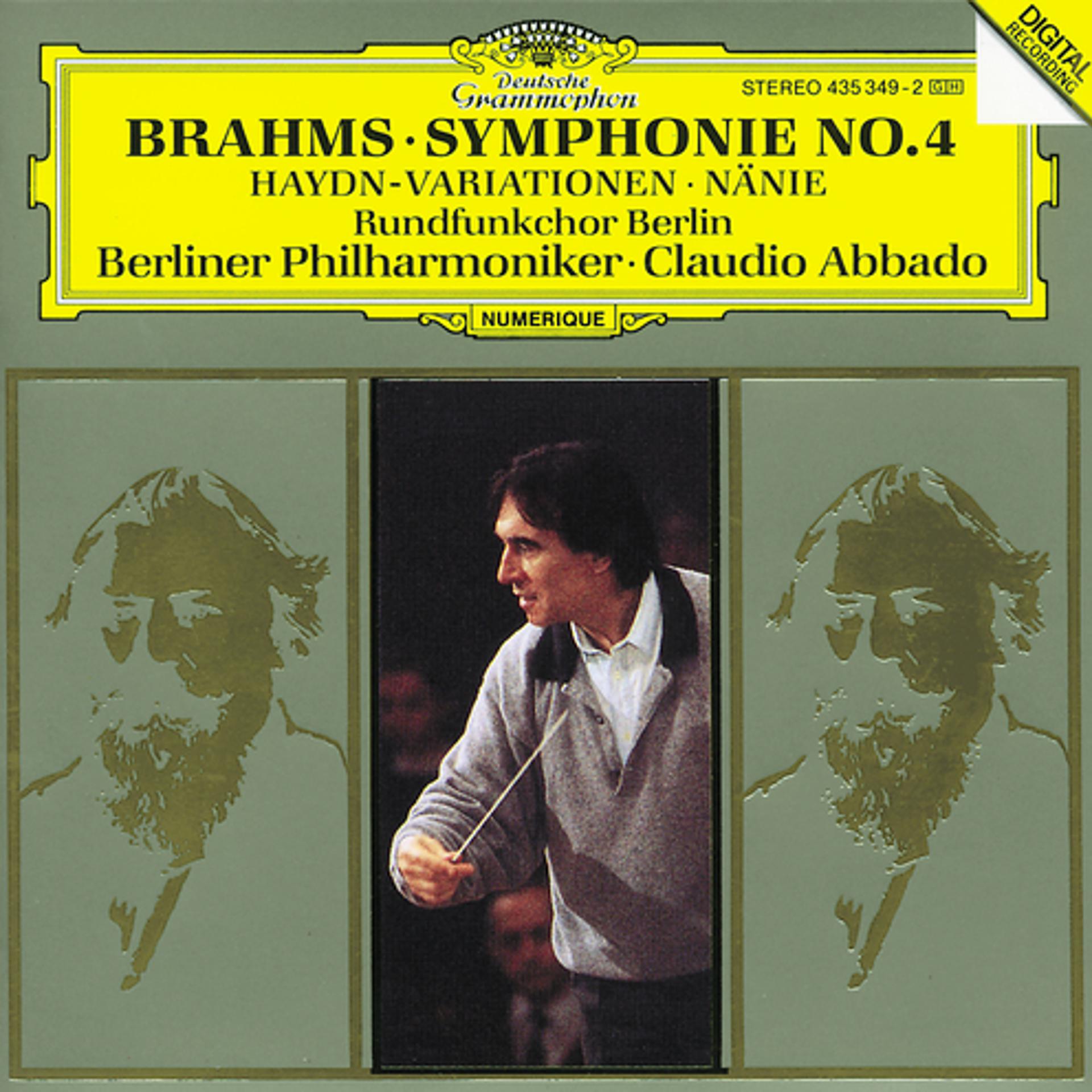 Постер альбома Brahms: Symphony No.4 In E Minor, Op. 98; Haydn Variations, Op. 56a; Nänie, Op. 82