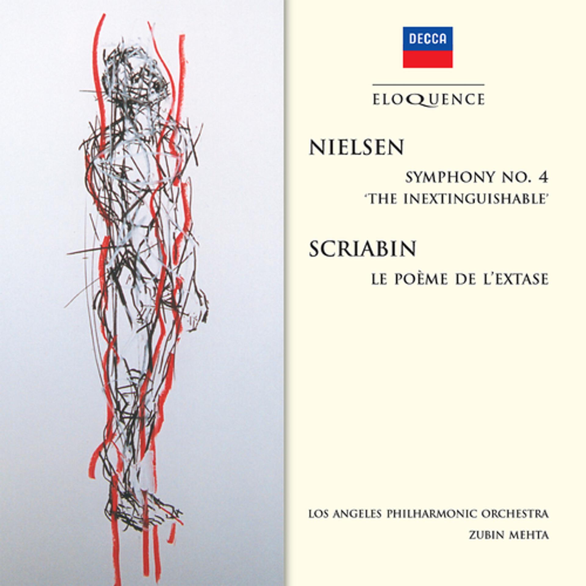 Постер альбома Nielsen: Symphony No.4 - "The Inextinguishable"; Scriabin: Le  Poème de L'Extase