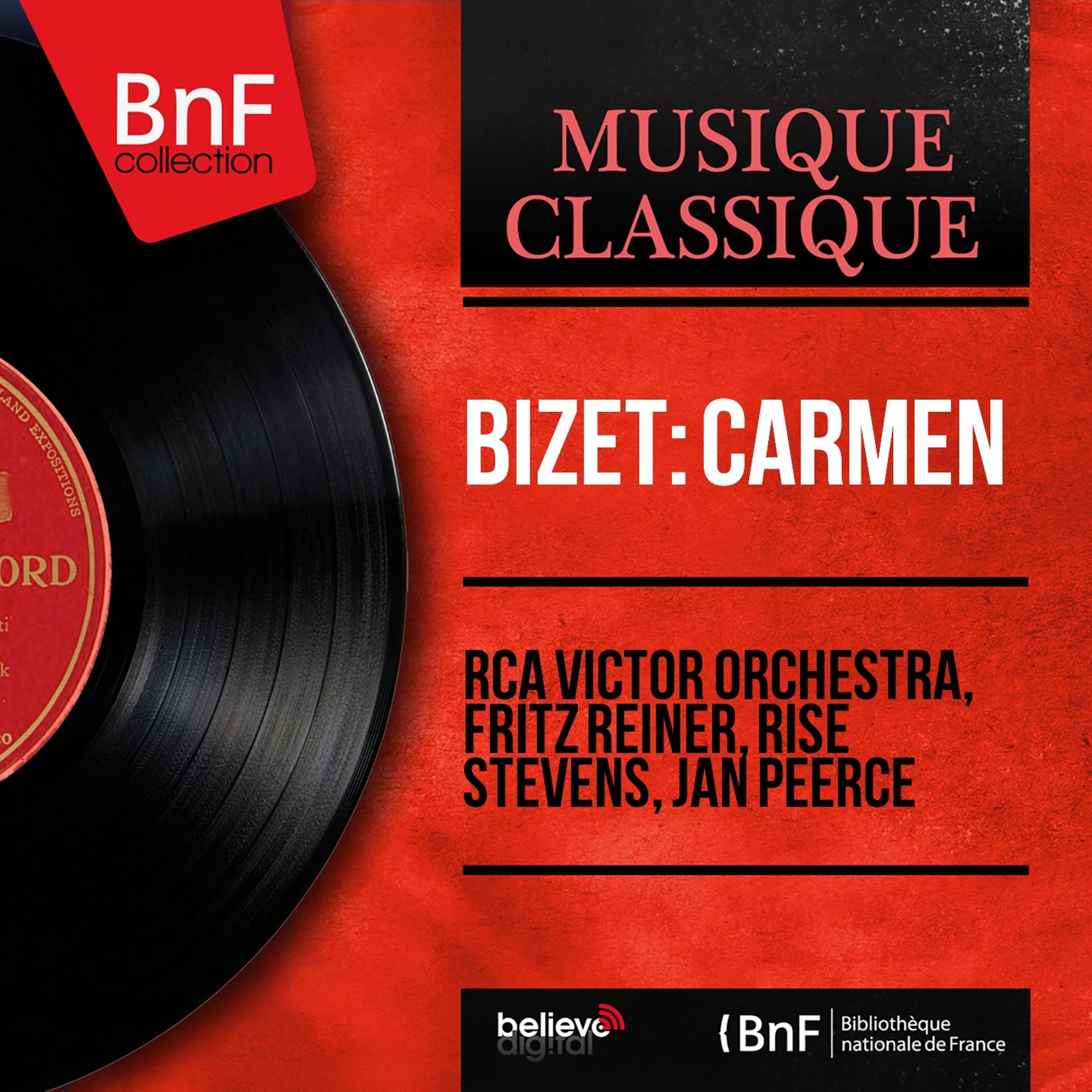 Постер альбома Bizet: Carmen (Mono Version)