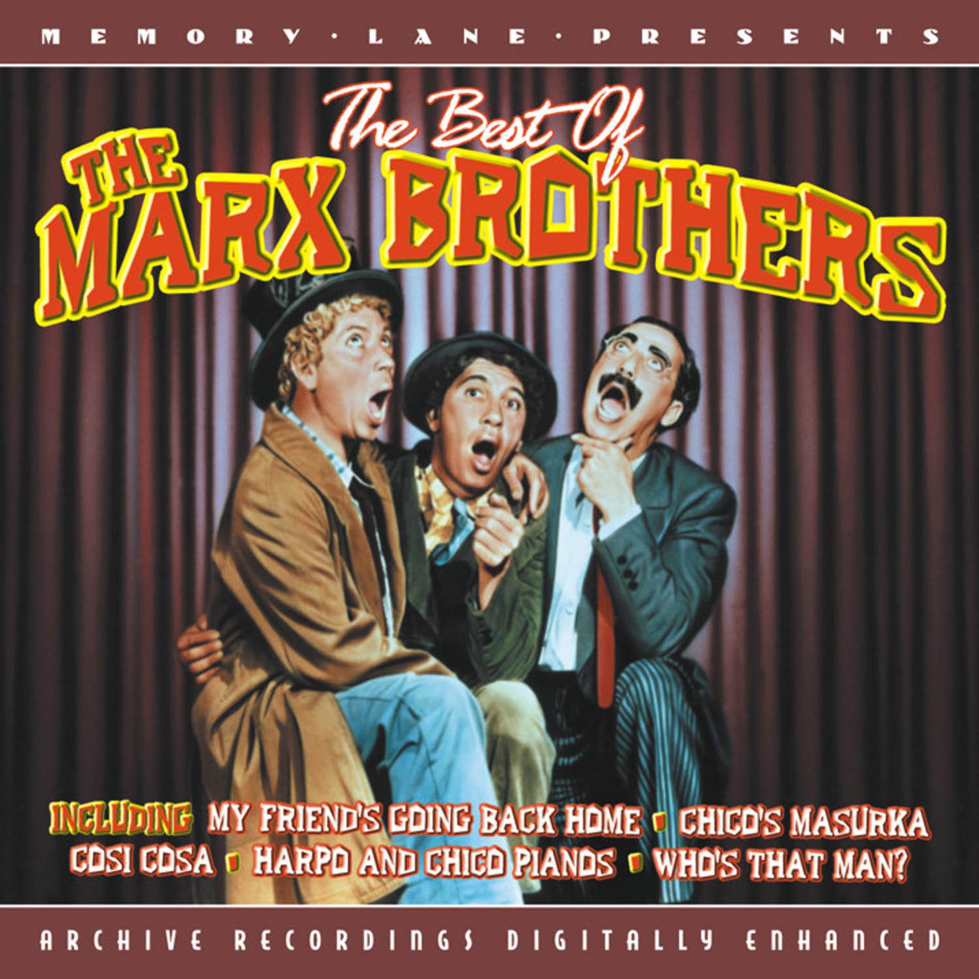 Постер альбома The Best Of The Marx Brothers