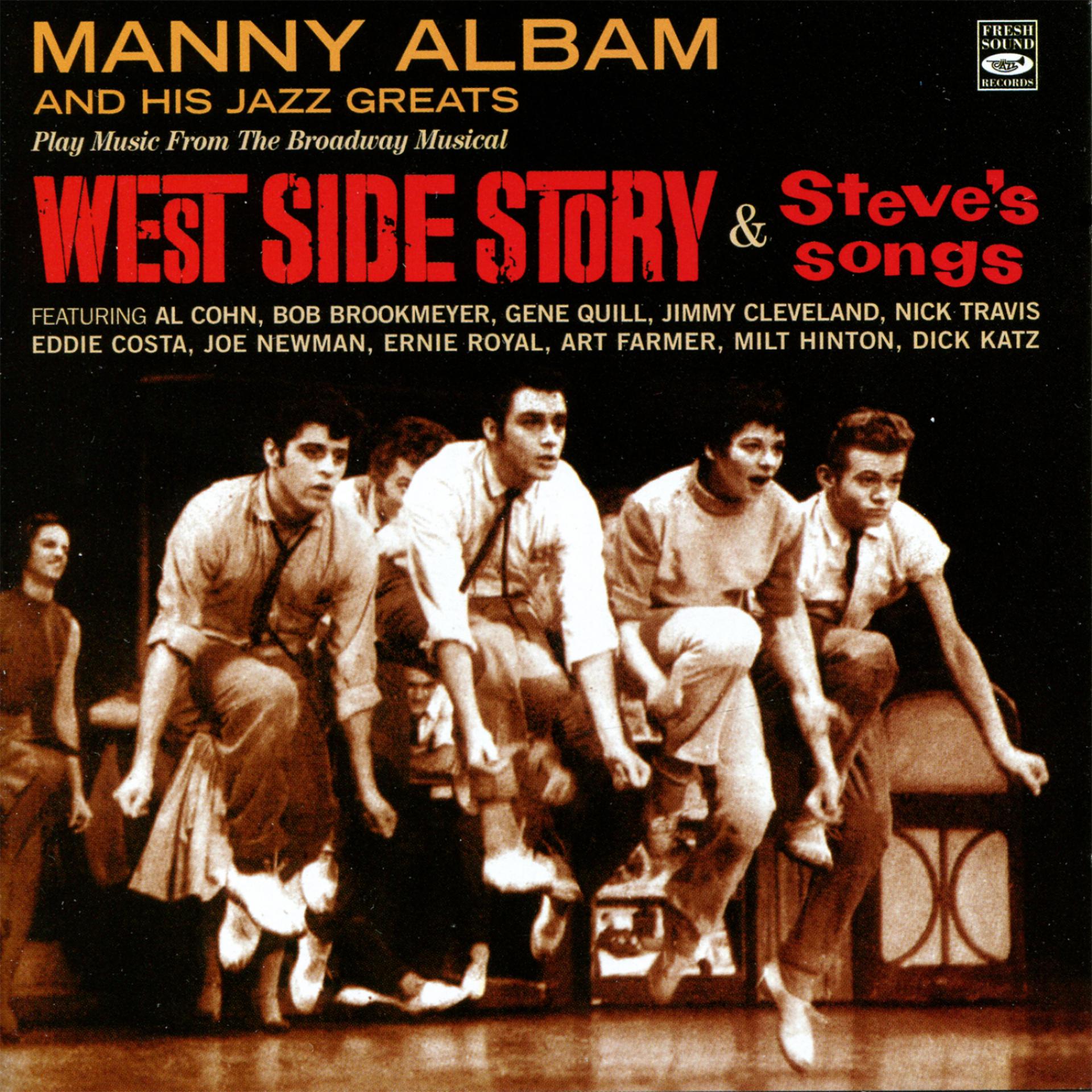 Постер альбома Plays Music from the Broadway Musical West Side Story & Steve's Songs
