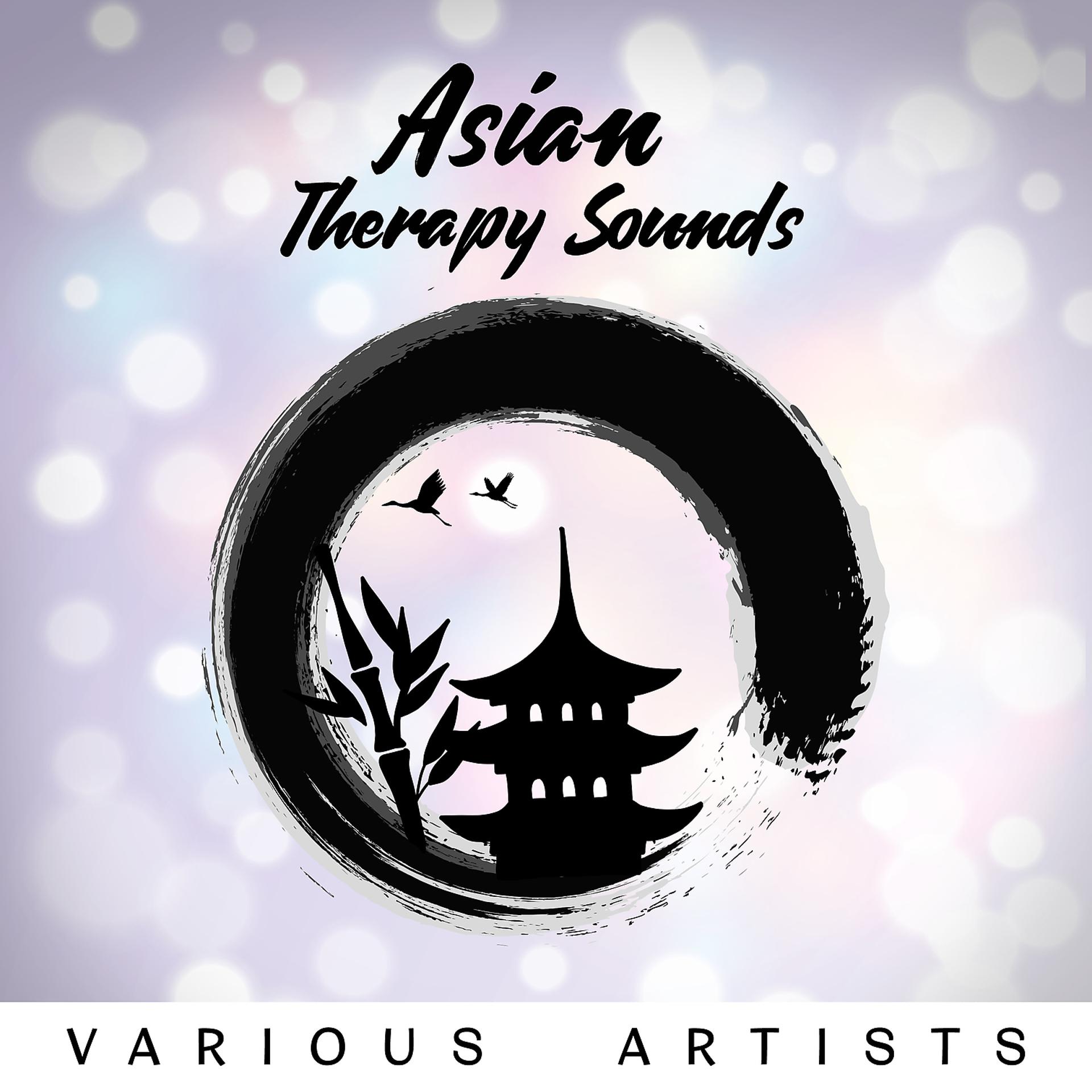 Постер альбома Asian Therapy Sounds for Meditation, Relaxation,Yoga, Sleep, Buddha, Chakra Tibetan Bowls & Bells, Gong & Om Chanting Mantra