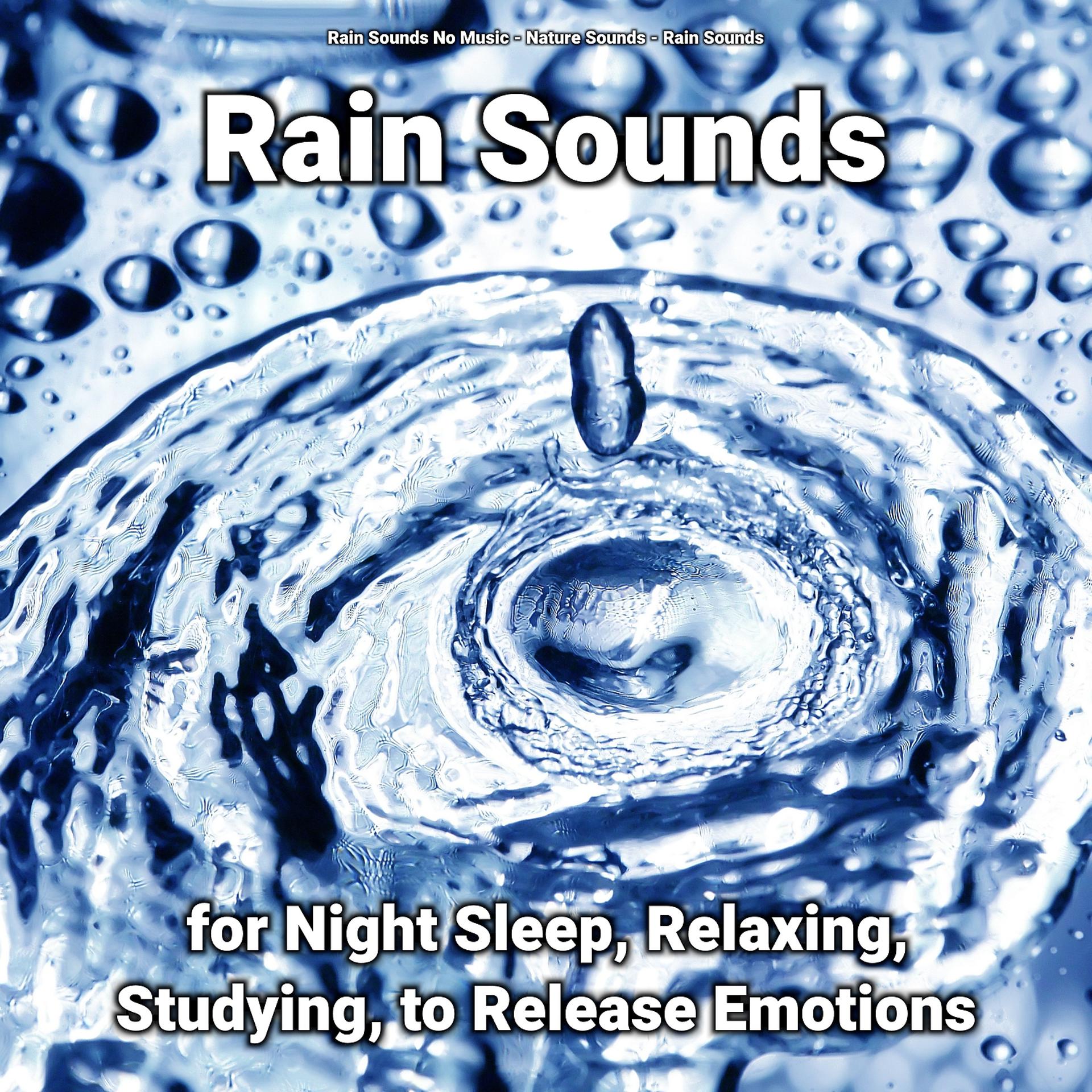 Постер альбома Rain Sounds for Night Sleep, Relaxing, Studying, to Release Emotions