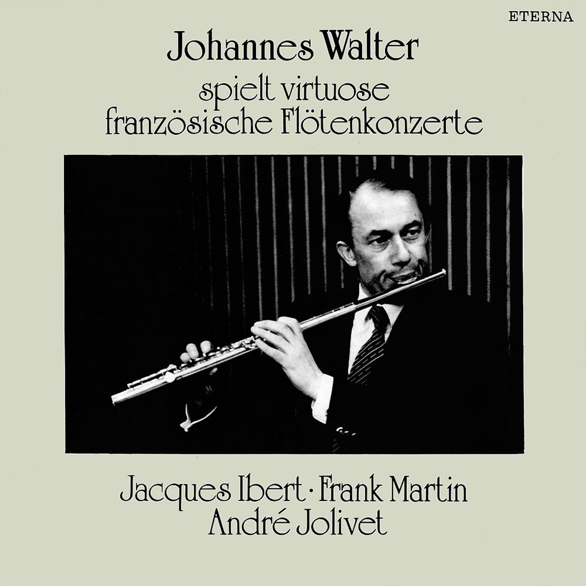 Постер альбома Johannes Walter spielt virtuose französische Flötenkonzerte