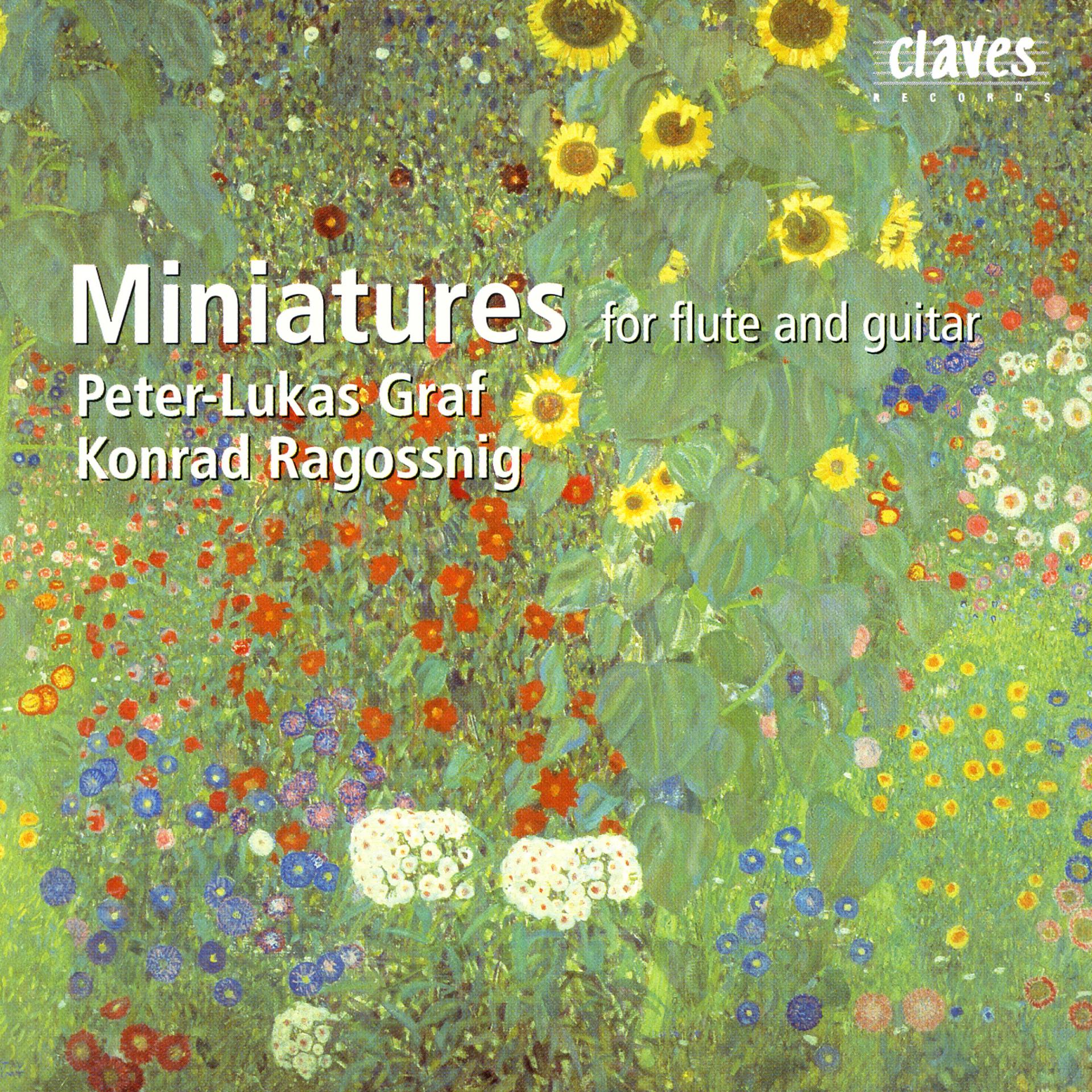 Постер альбома Miniatures for Flute & Guitar
