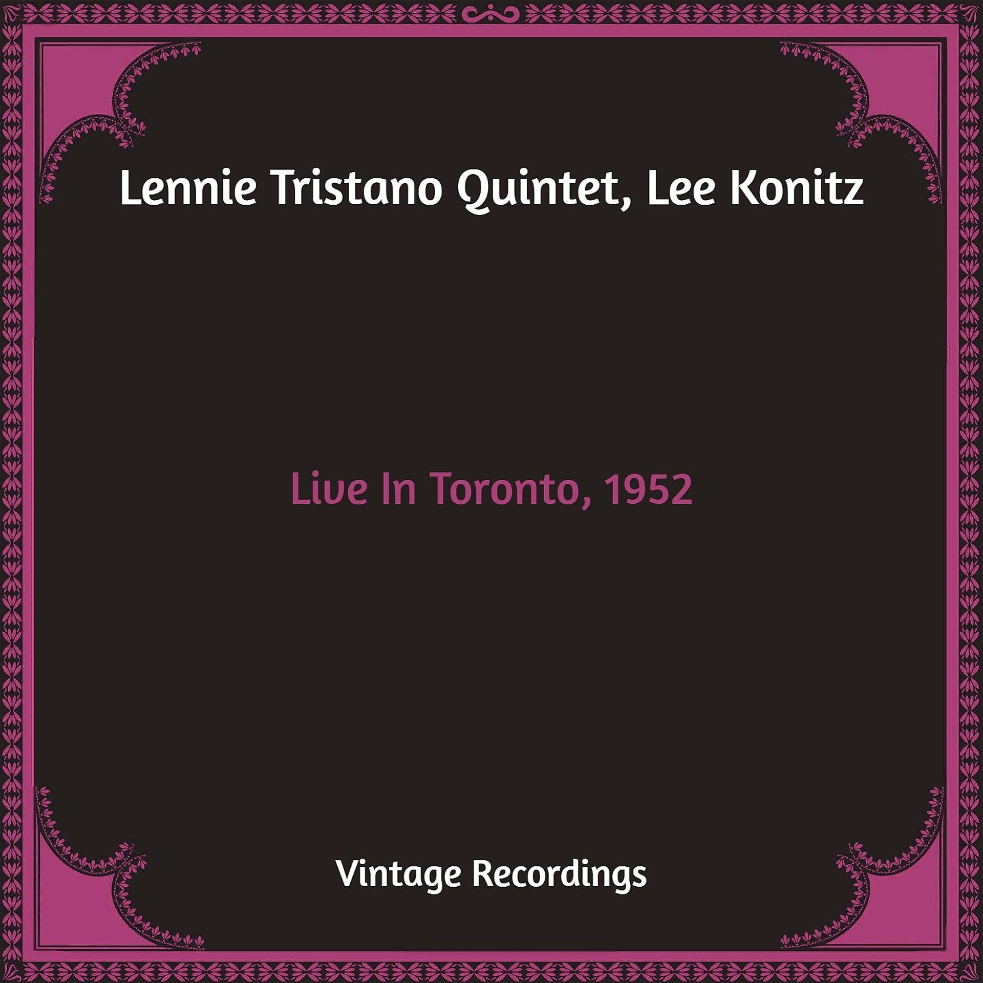 Постер альбома Live In Toronto, 1952