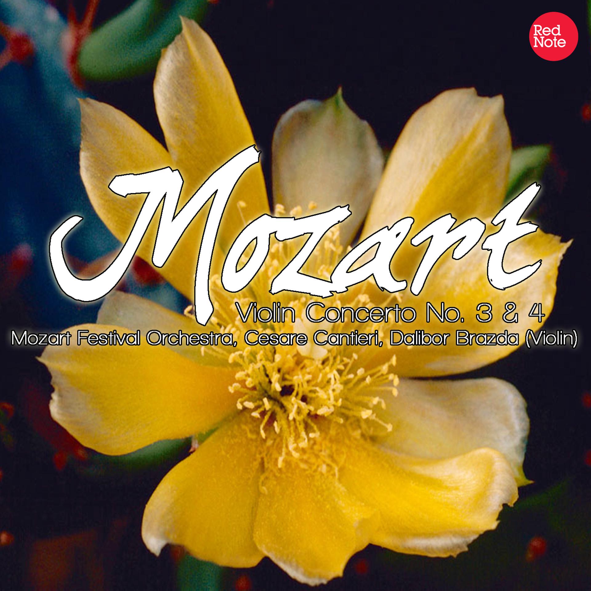 Постер альбома Mozart: Violin Concerto No. 3 & 4
