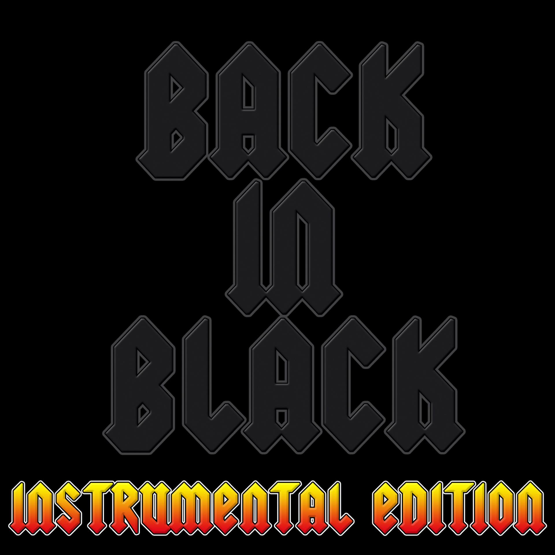 Постер альбома Back In Black (Instrumental Edition)