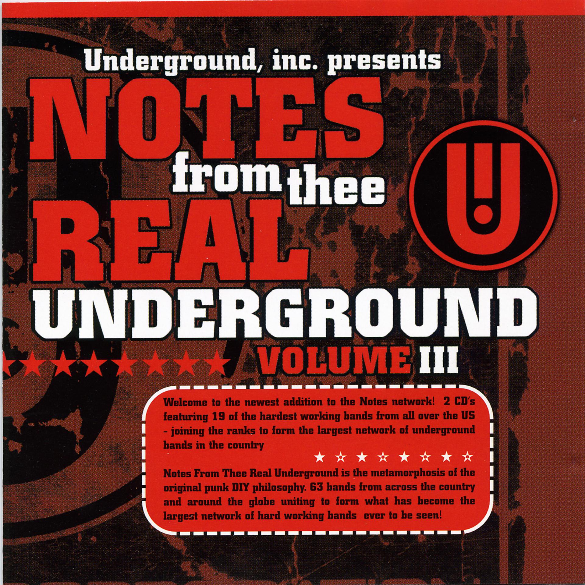 Постер альбома Notes From Thee Real Underground #3 Vol. 2